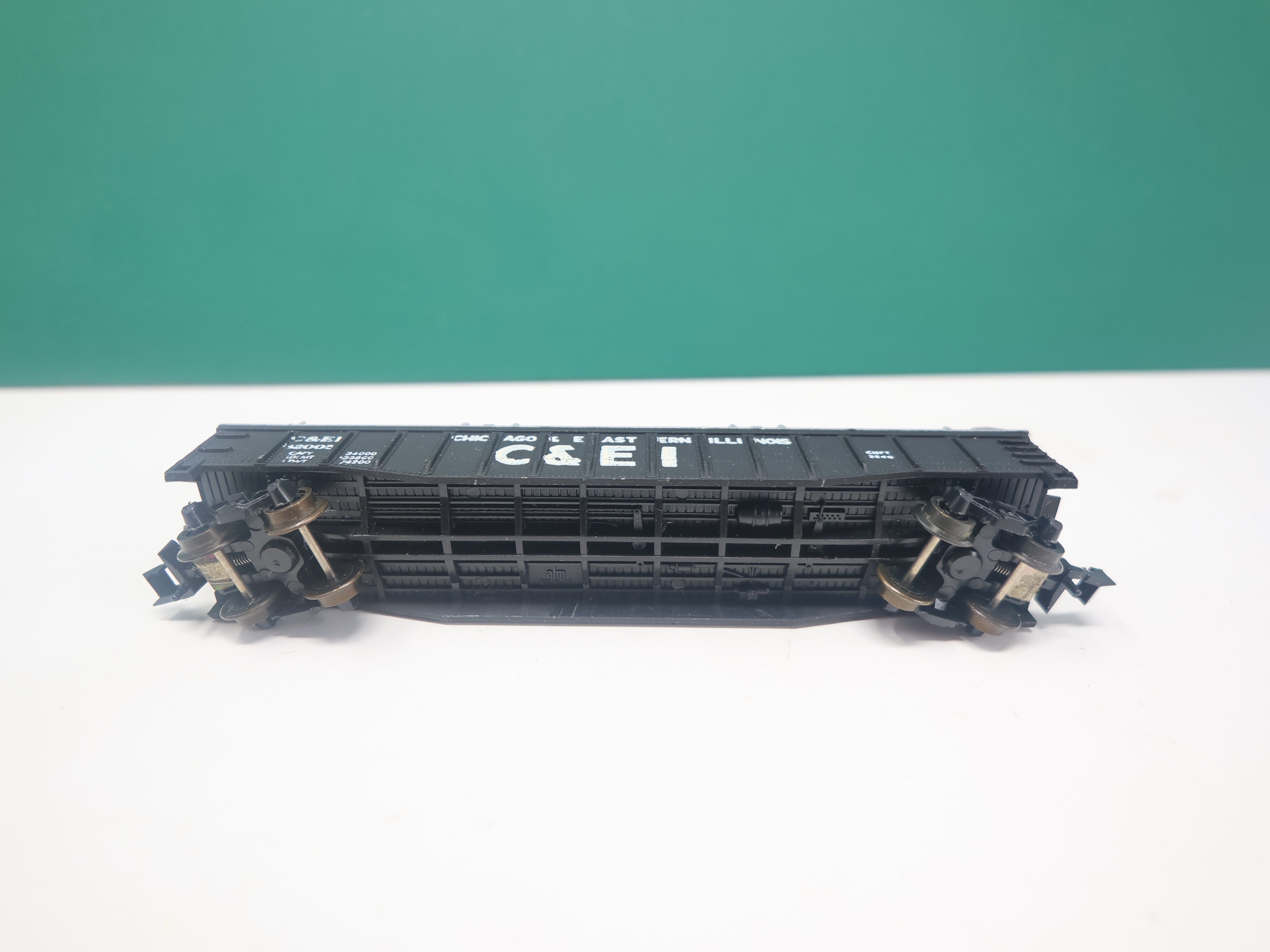 USED AHM 4453 N Scale, Covered Gondola, Chicago and Eastern Illinois Railroad C&EI #82005