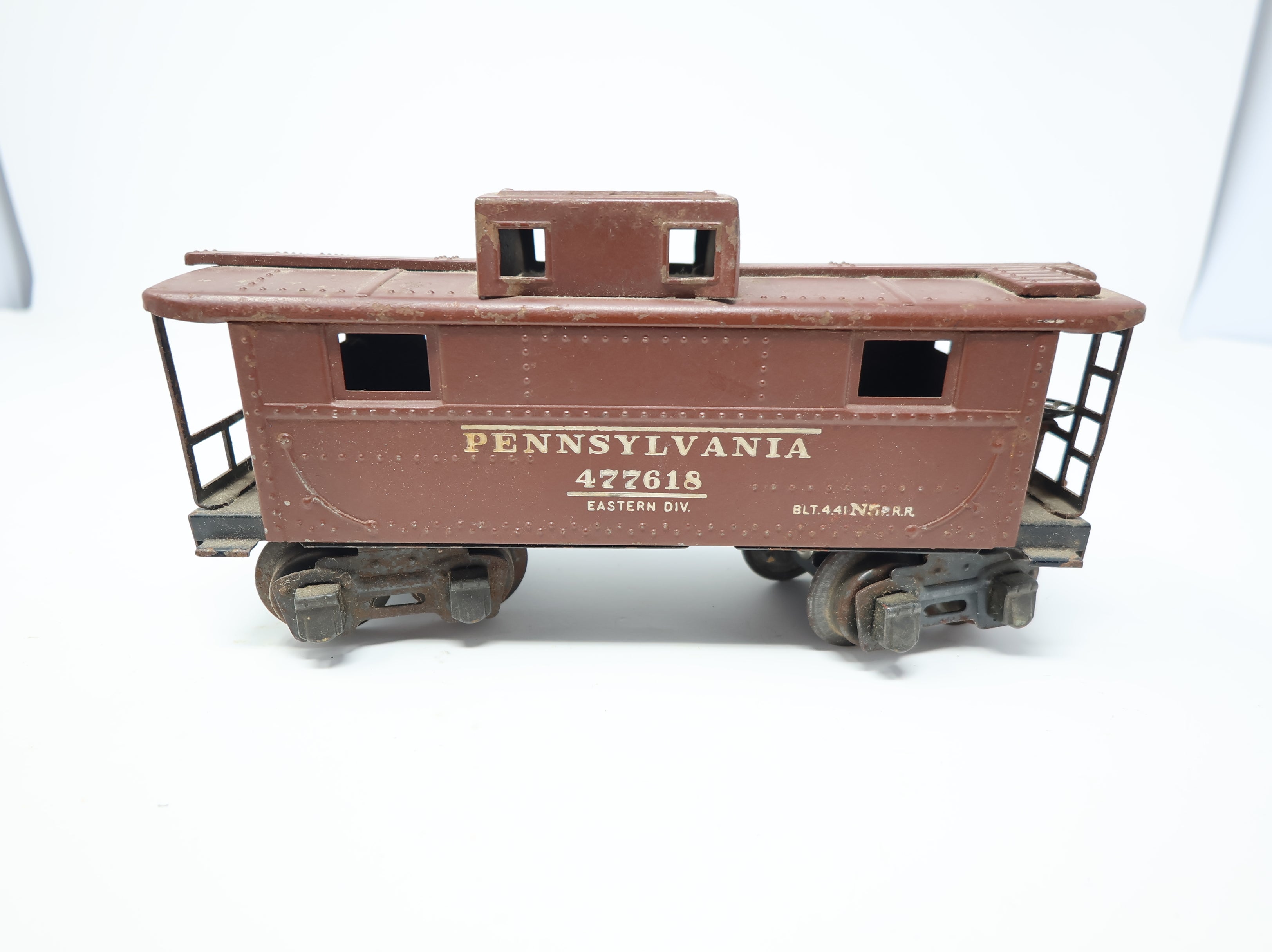 USED Lionel O Caboose Pennsylvania PRR #477618 Eastern Division