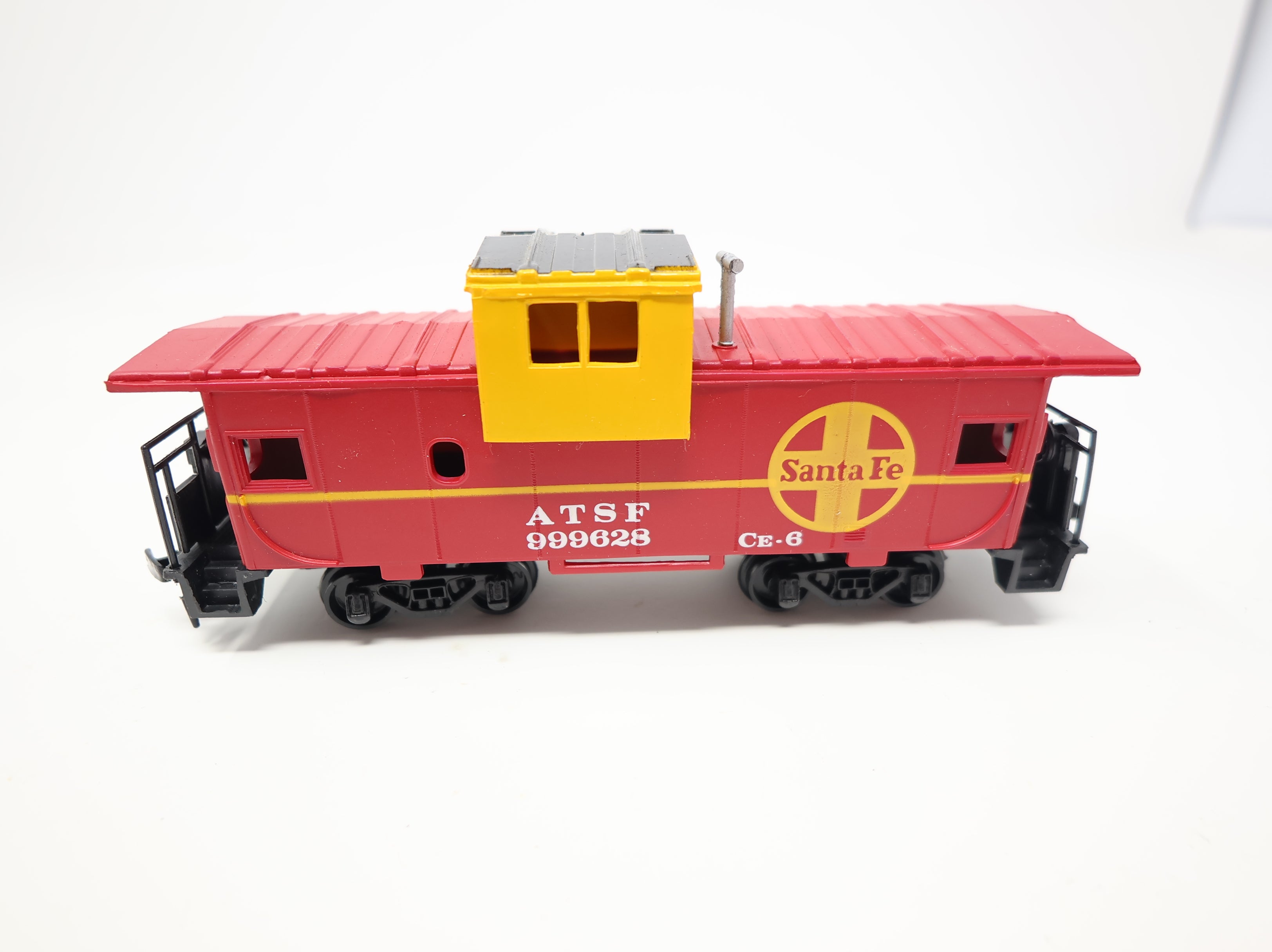 USED Bachmann HO Scale Wide Vision Caboose Santa Fe ATSF #999628