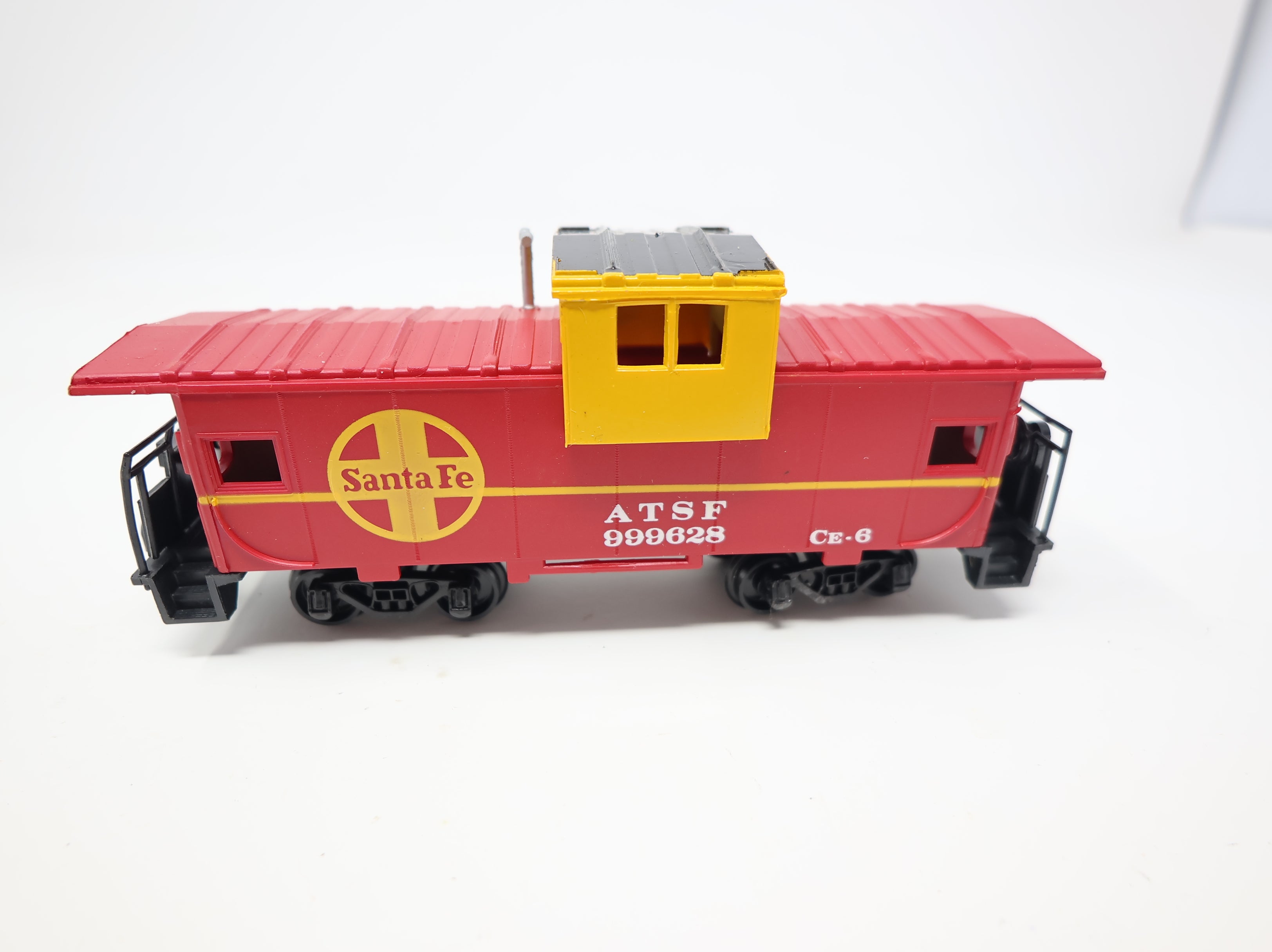 USED Bachmann HO Scale Wide Vision Caboose Santa Fe ATSF #999628