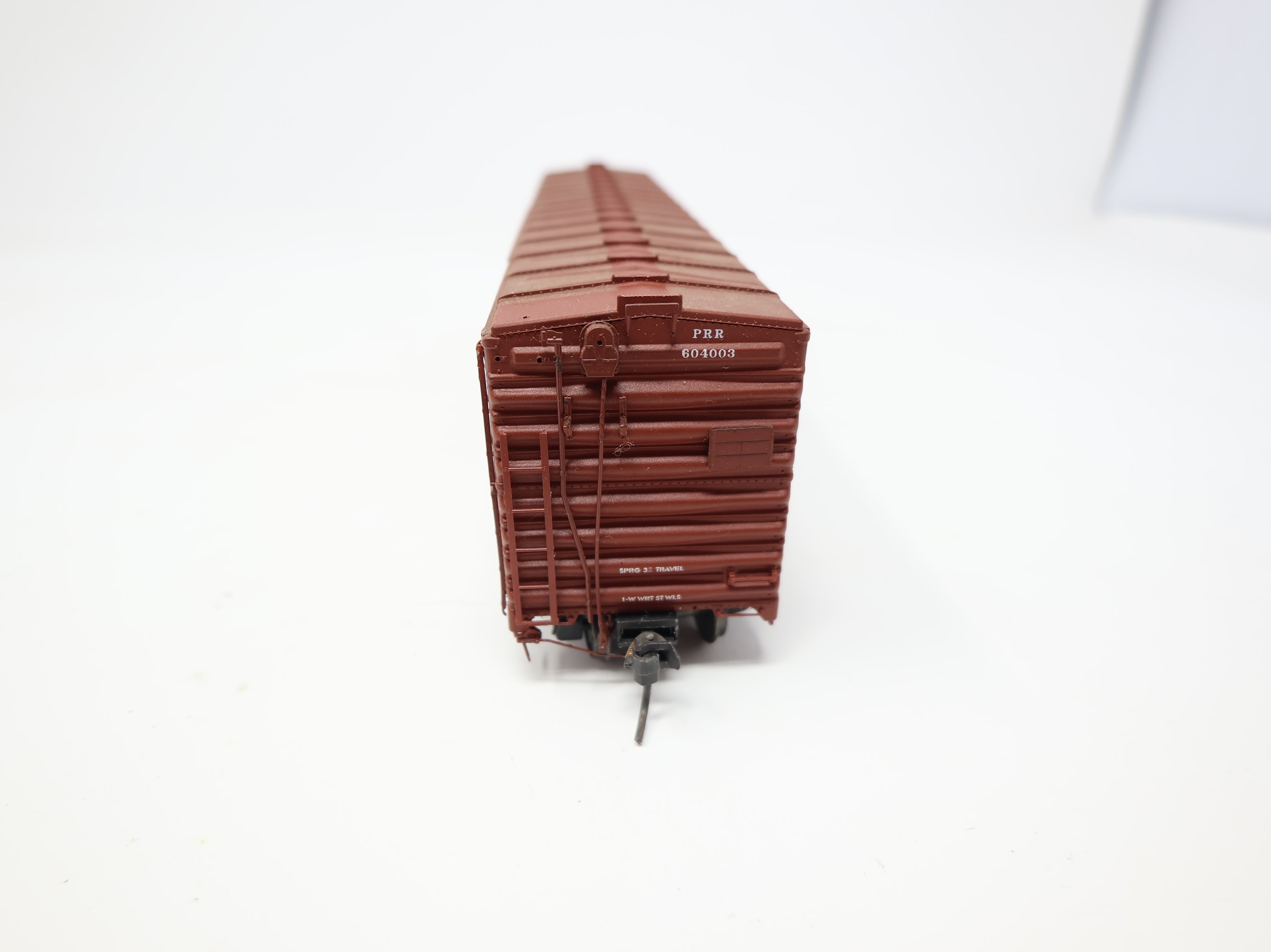 USED HO Scale 50' Steel Box Car Pennsylvania PRR #604003