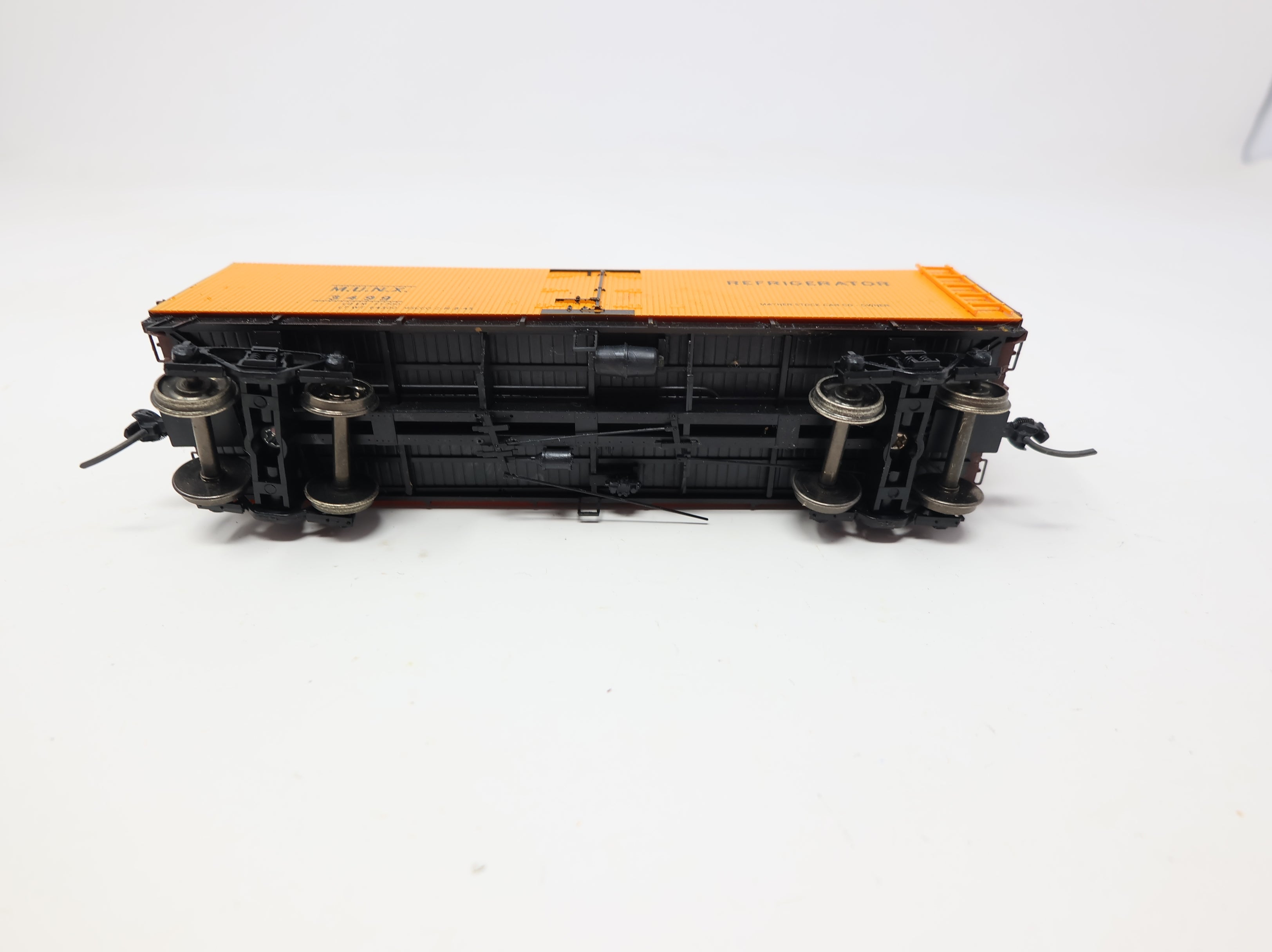 USED HO Scale 37' Wooden Reefer Box Car Mather MUNX #3499