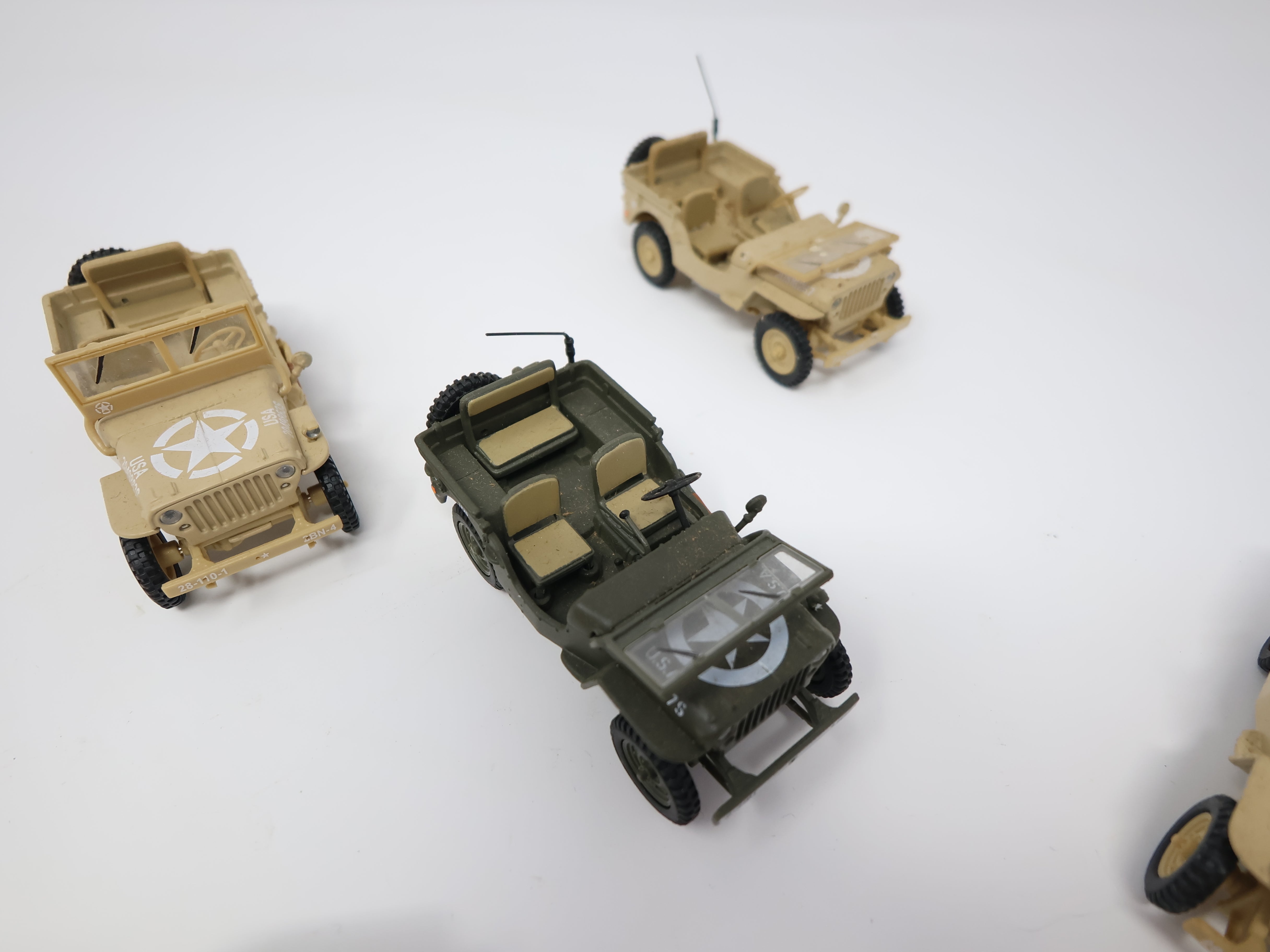 USED , Lot of 6 Army Vehicles