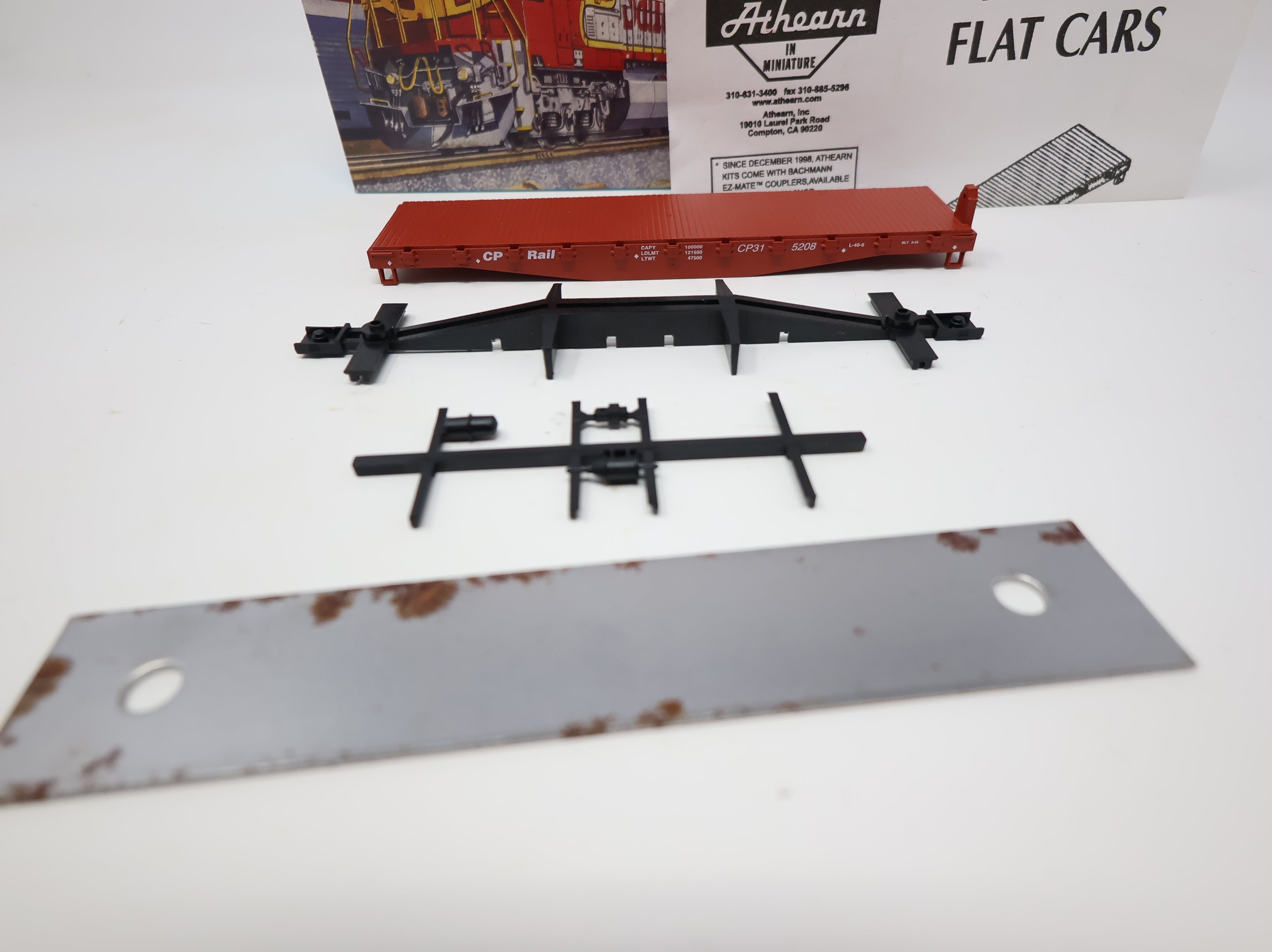 USED Athearn HO Scale Flat Car CP Rail CP #315208 KIT