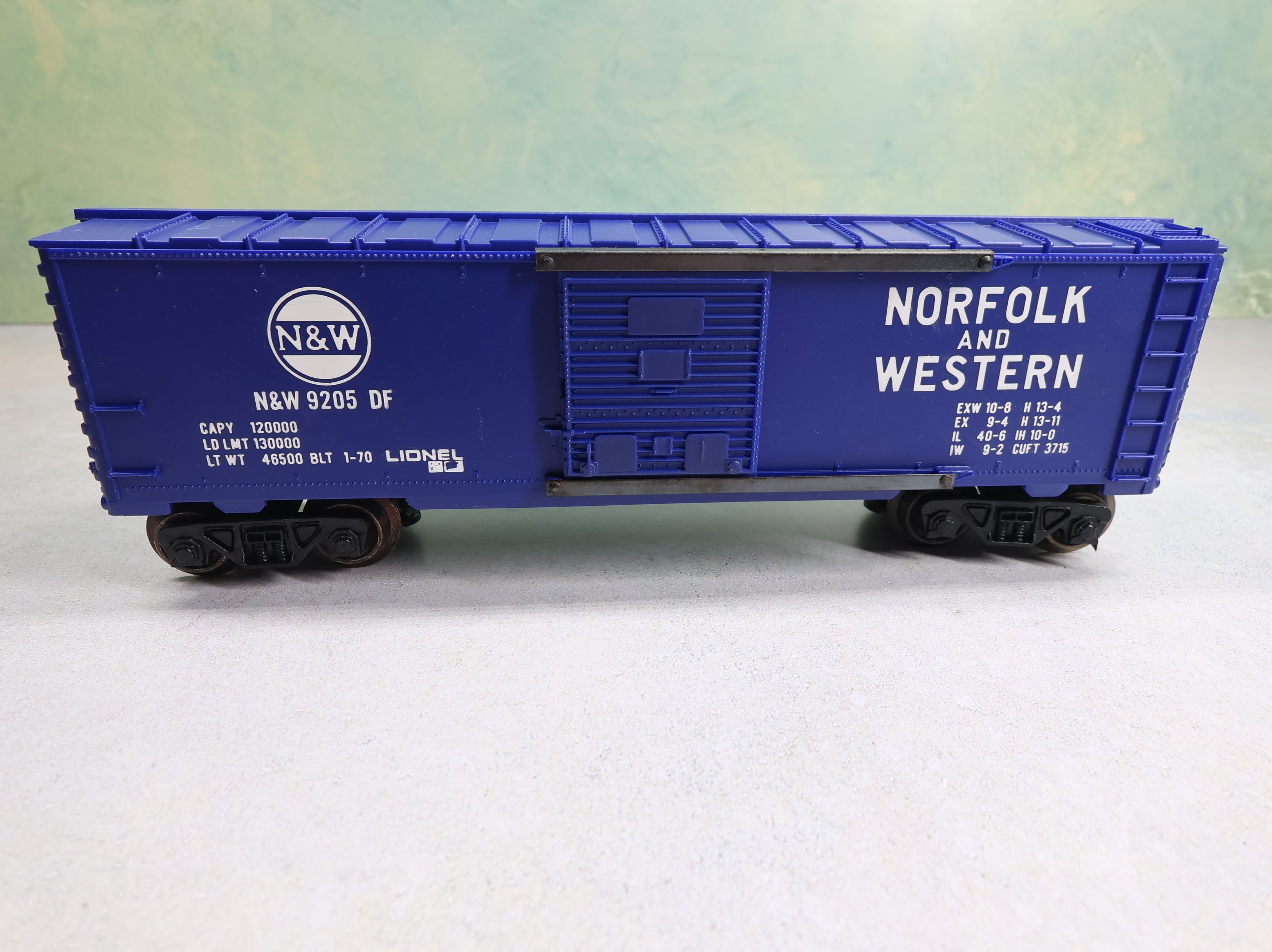 USED Lionel 9205 O Box Car Norfolk & Western N&W #9205