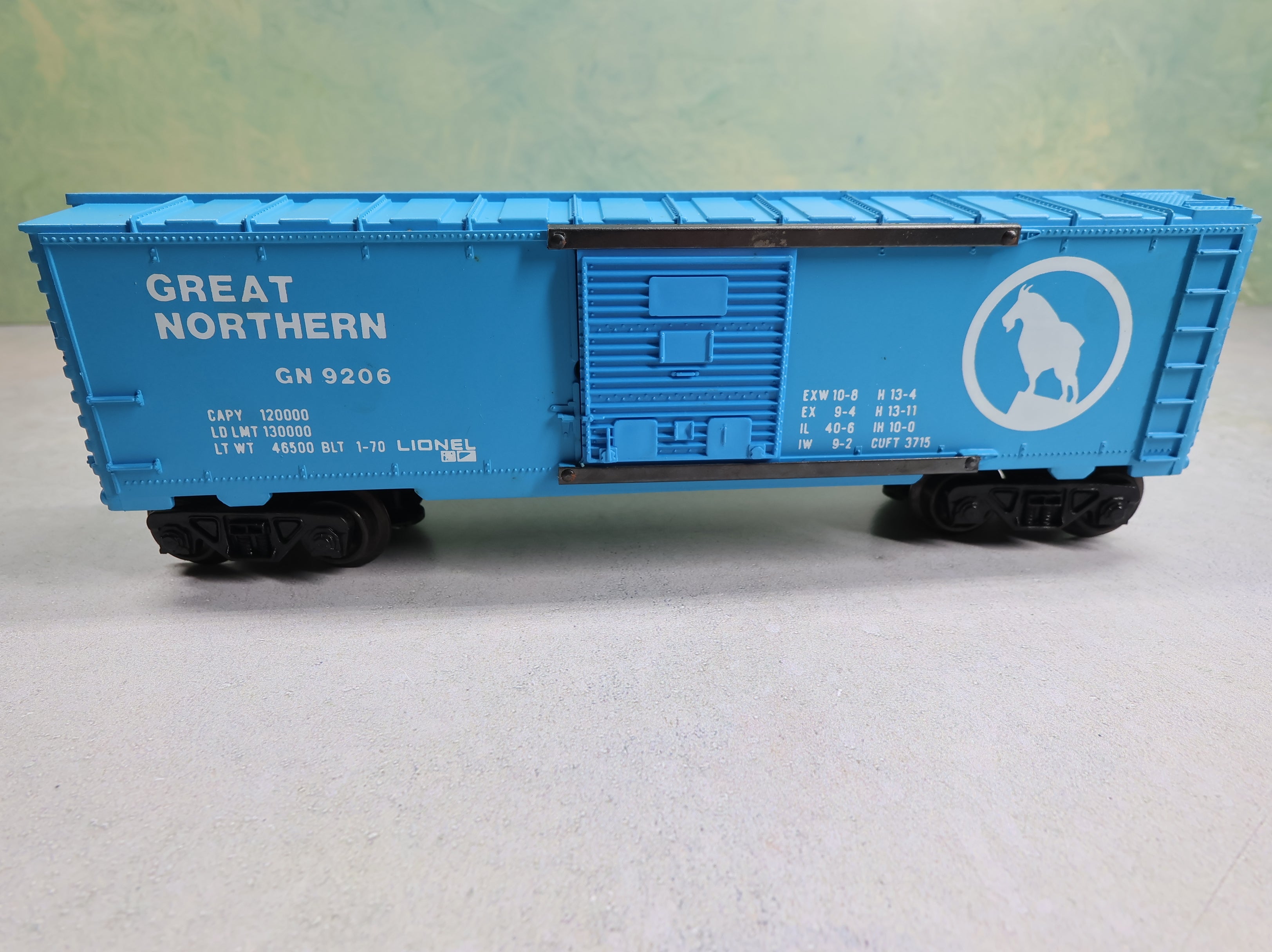 USED Lionel 9206 O Box Car Great Northern GN #9206