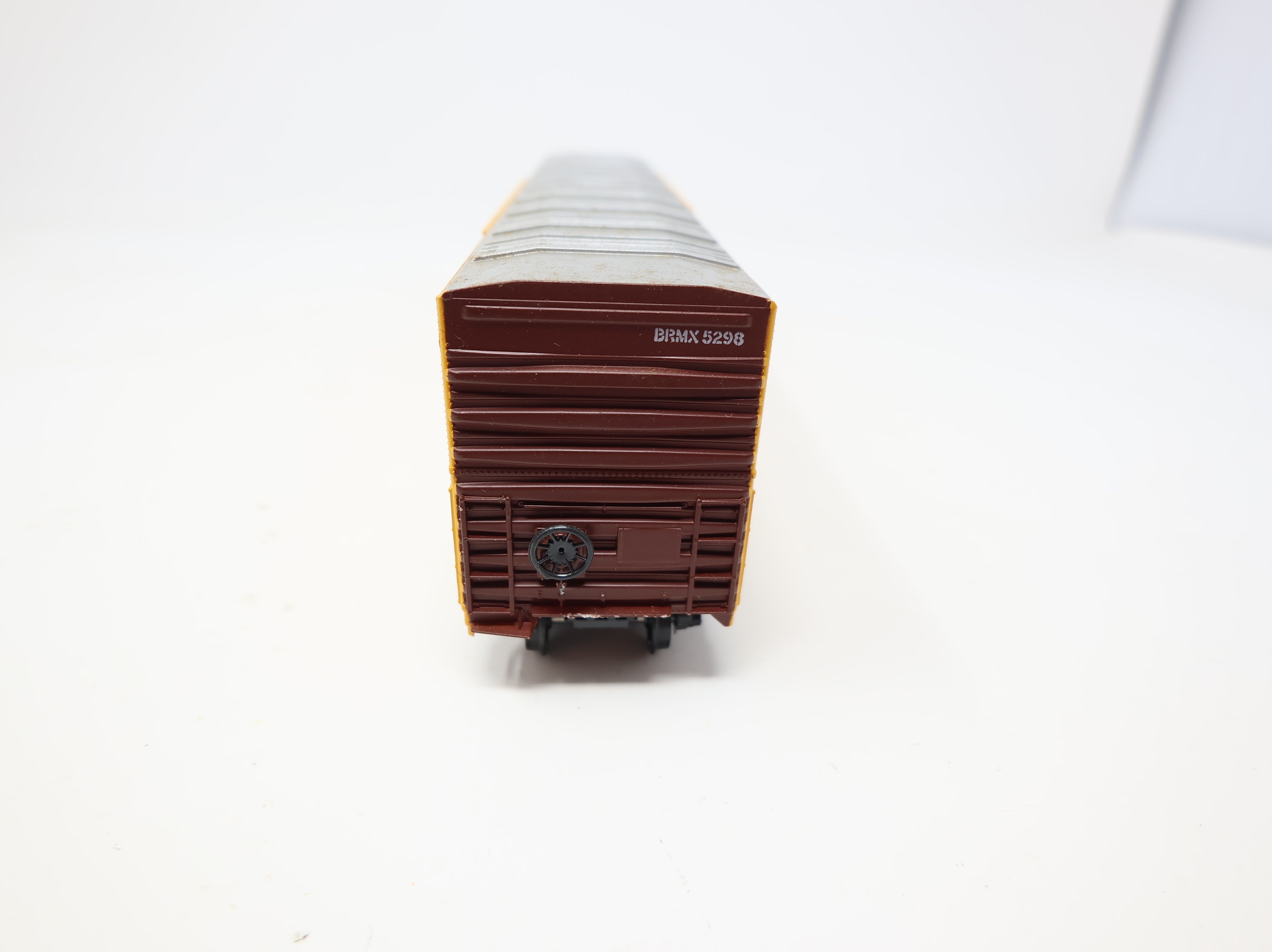 USED HO Scale 55' Box Car Burlington BRMX #5298