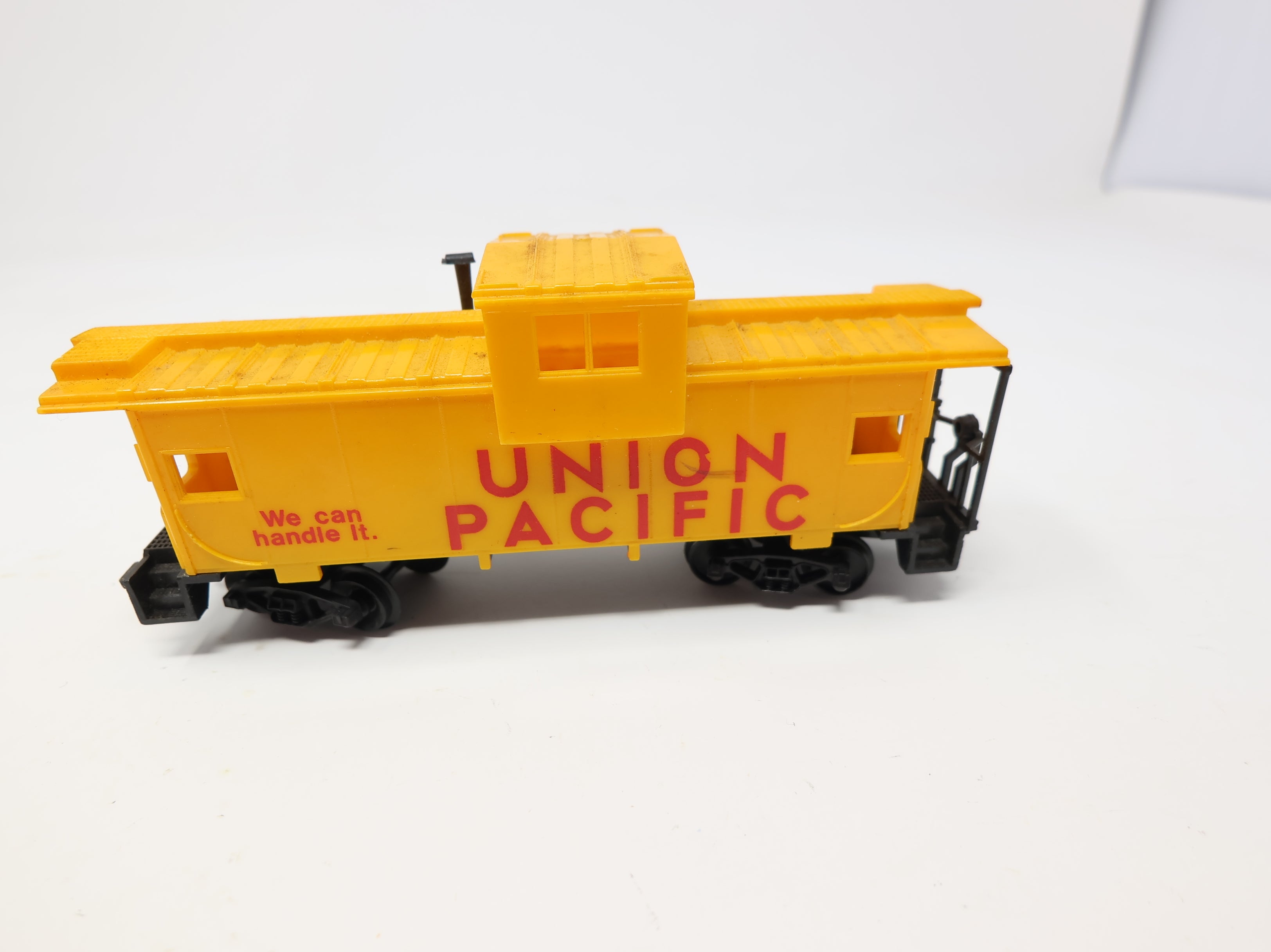 USED AHM HO Scale Caboose Union Pacific We Can Handle It