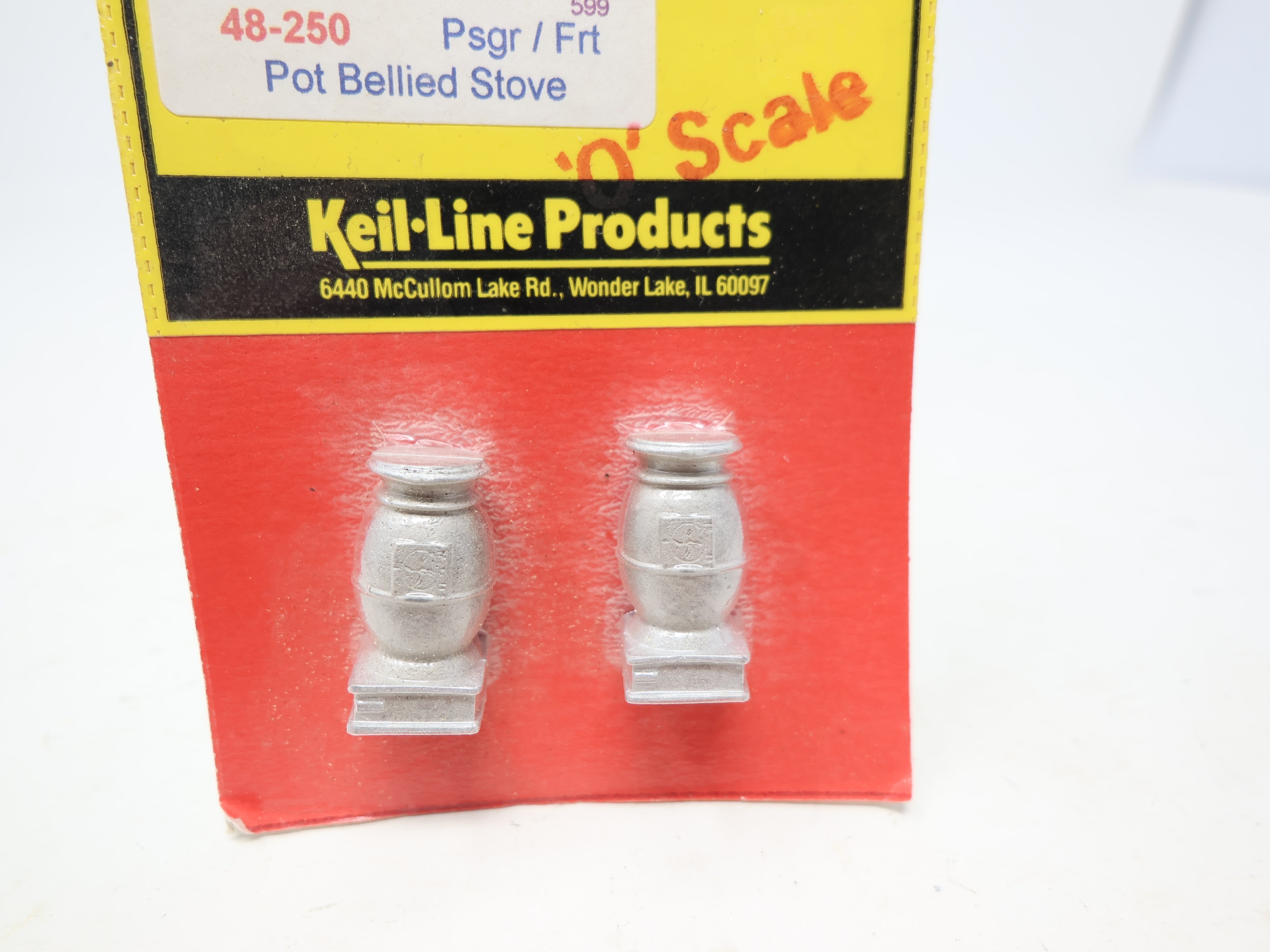 Keil-Line Products 48-250 O, Pot Bellied Stove (2pc)