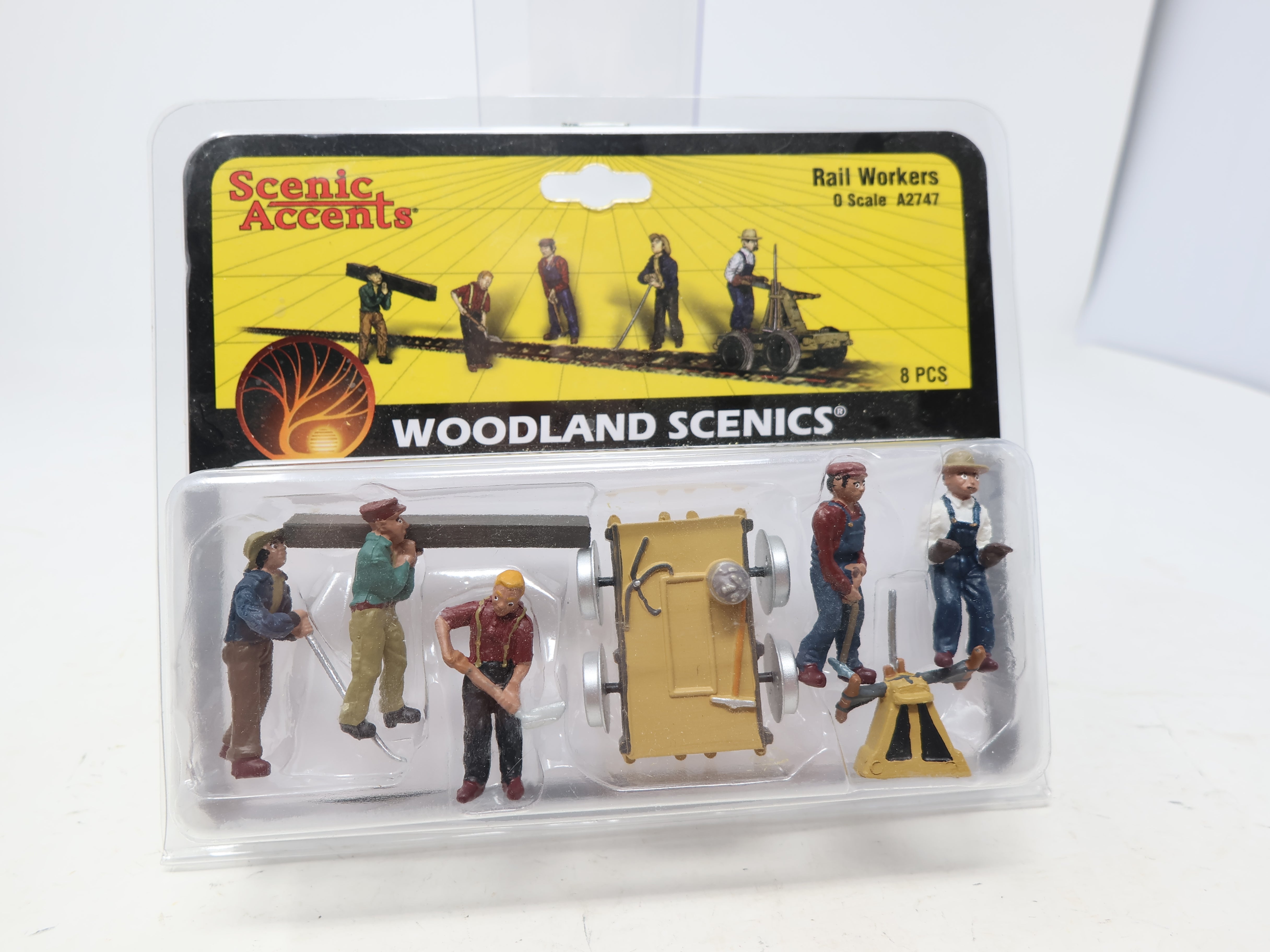 Woodland Scenics A2747 O, Rail Works (8pcs)