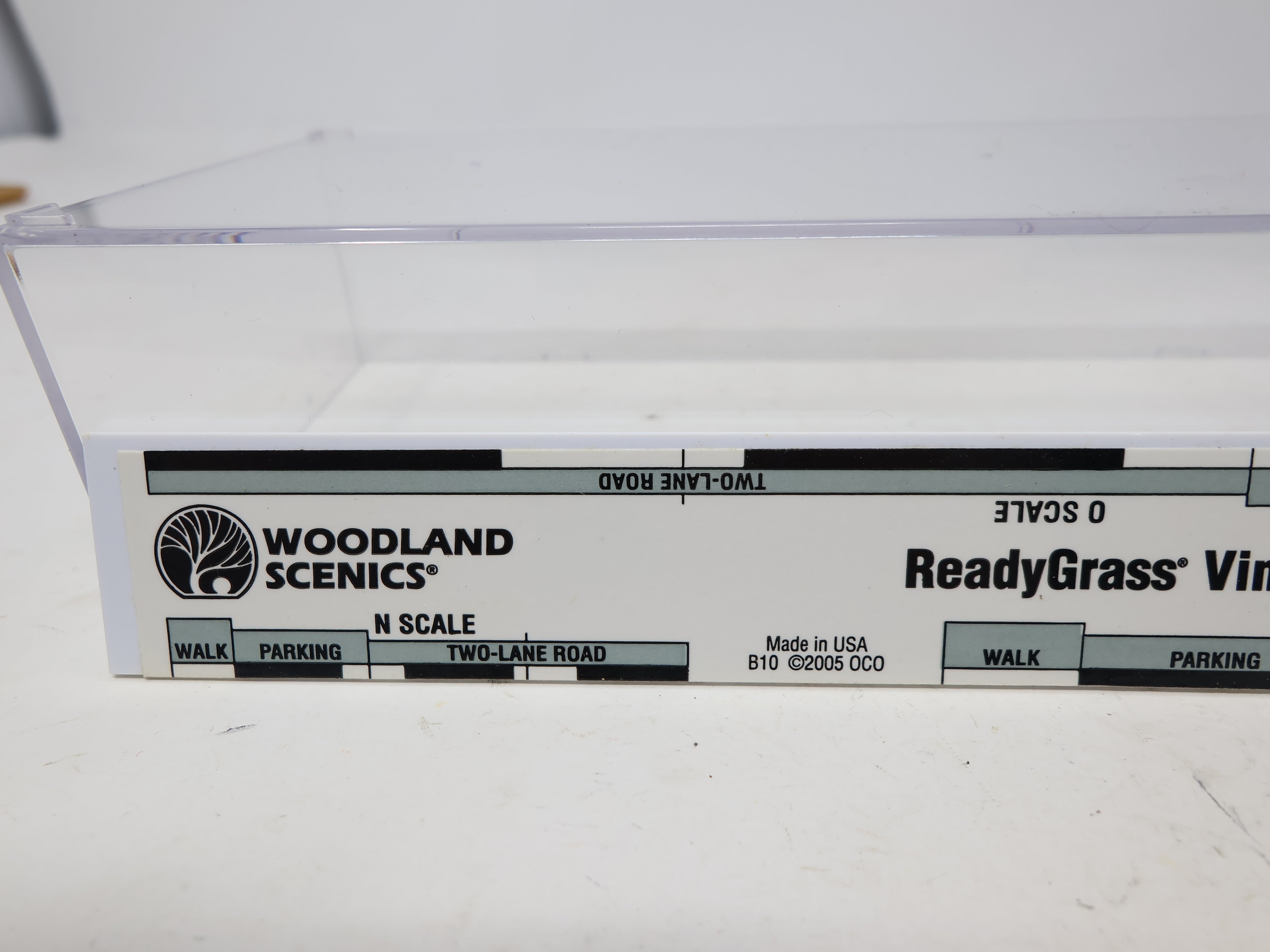 USED Woodland Scenics Multi Scale, ReadyGrass Vinyl Mat Road Ruler/Scraper