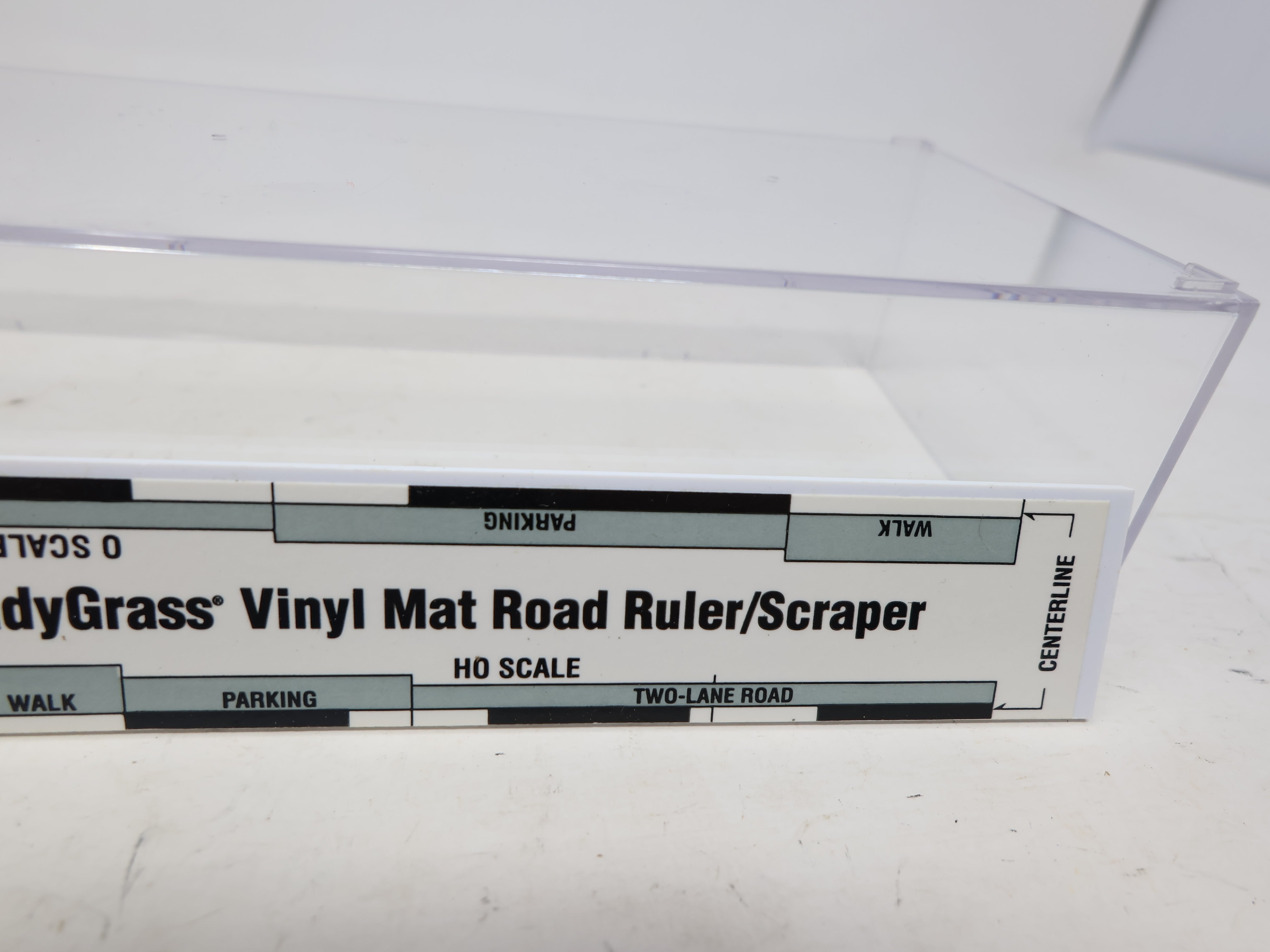 USED Woodland Scenics Multi Scale, ReadyGrass Vinyl Mat Road Ruler/Scraper