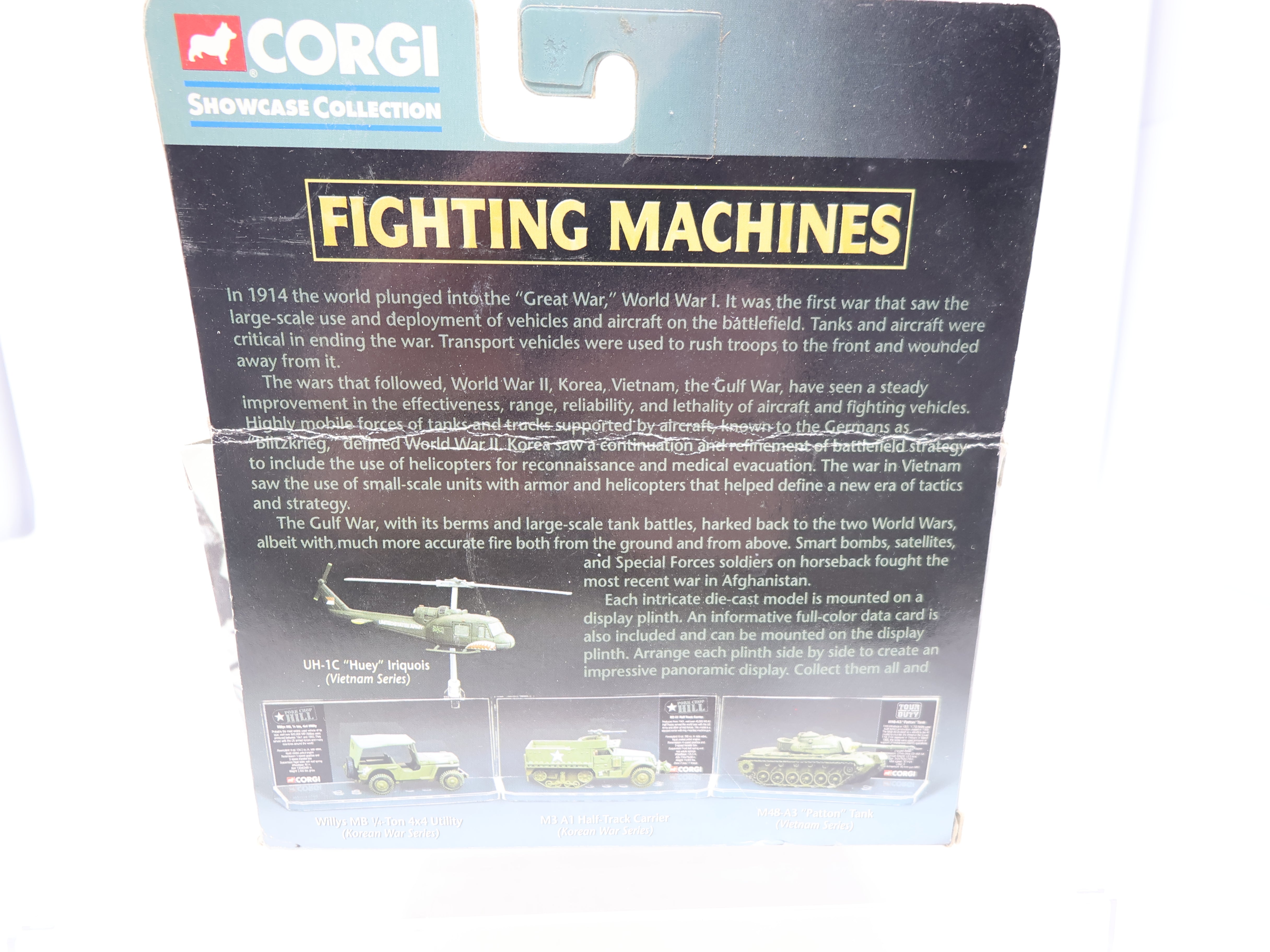 USED Corgi CS90079 , Fighting Machines M4 Sherman Tank 7th Armoured Division