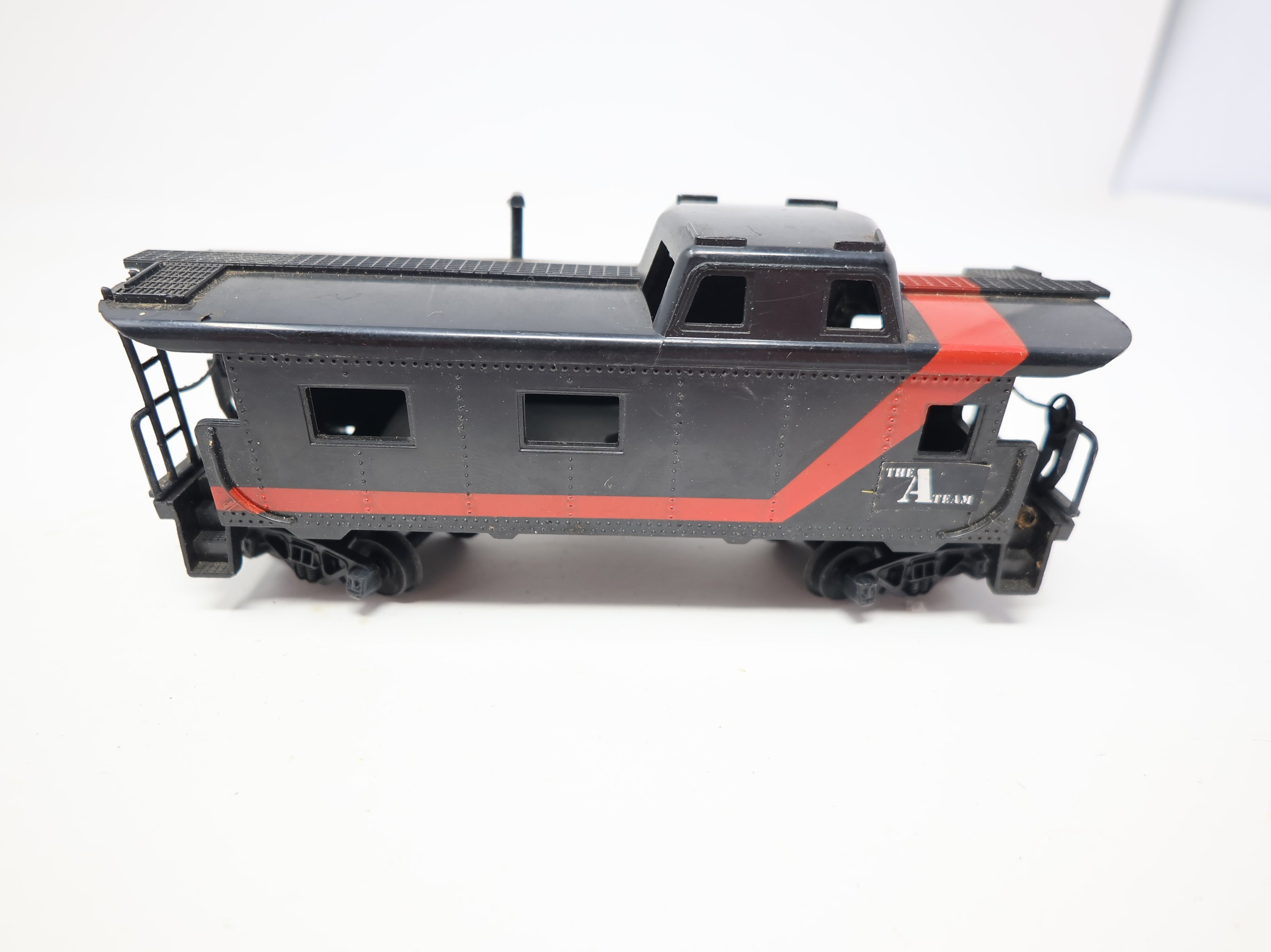 USED Tyco HO Scale Caboose The A Team Decal