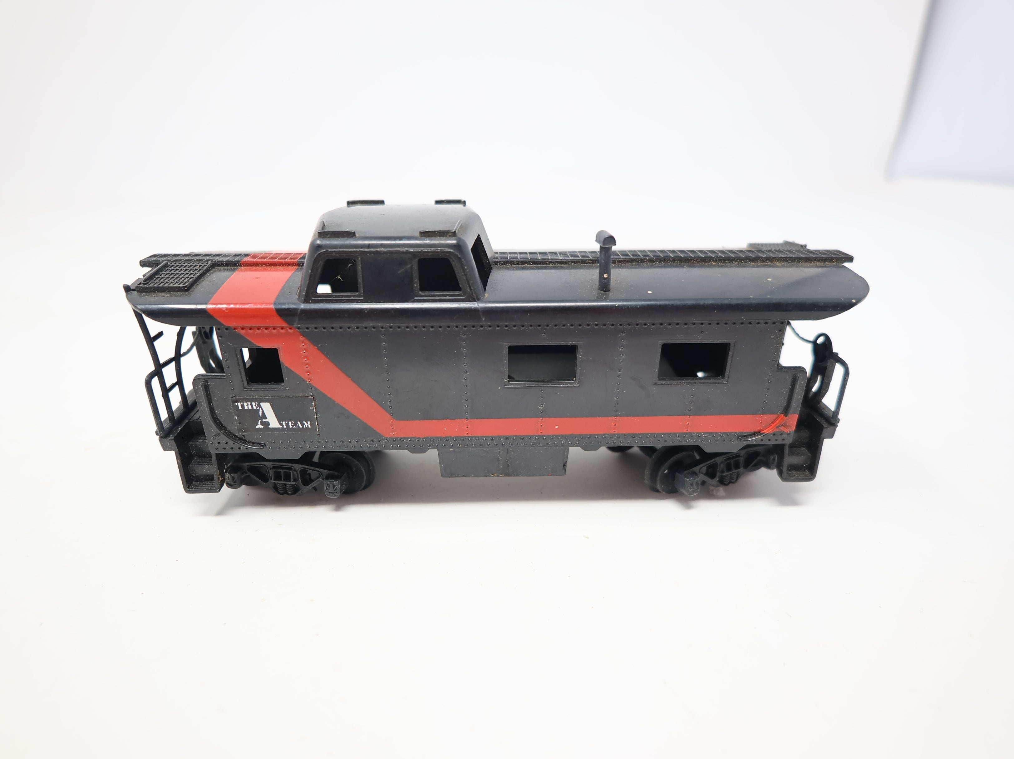 USED Tyco HO Scale Caboose The A Team Decal