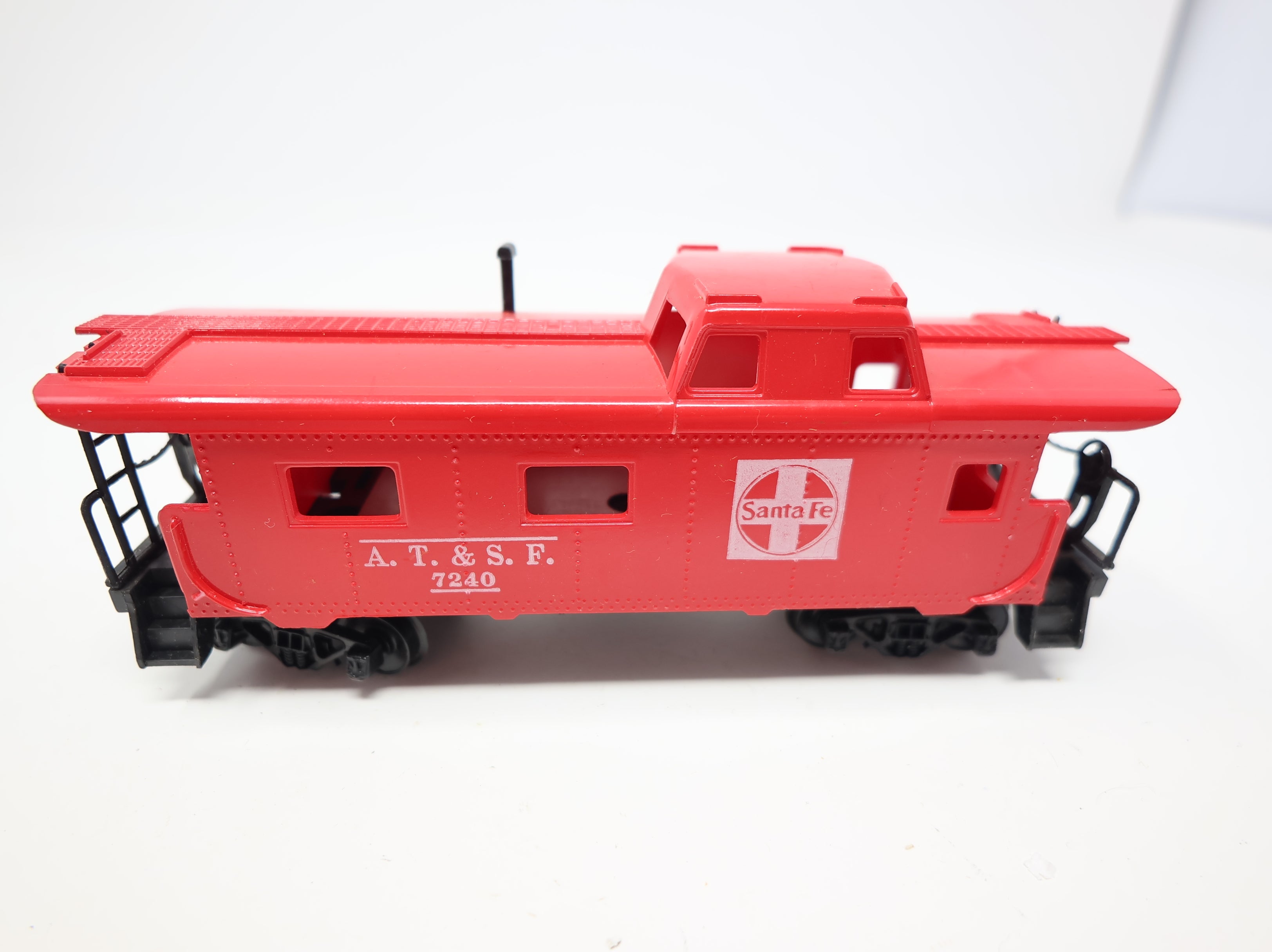 USED Tyco HO Scale Caboose Santa Fe ATSF #7240