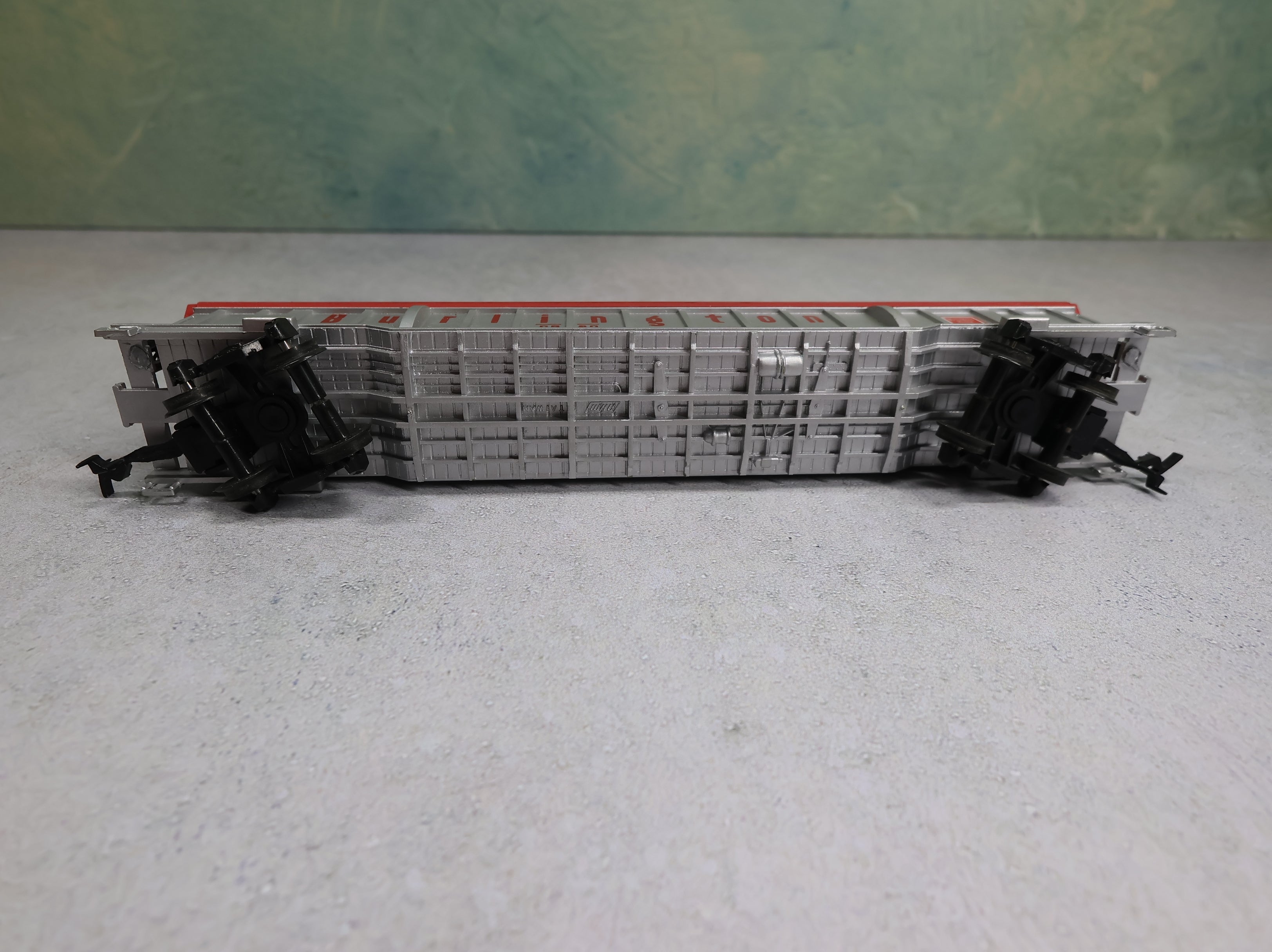 USED AHM HO Scale Coil Car Burlington CB&Q #16300 No Load