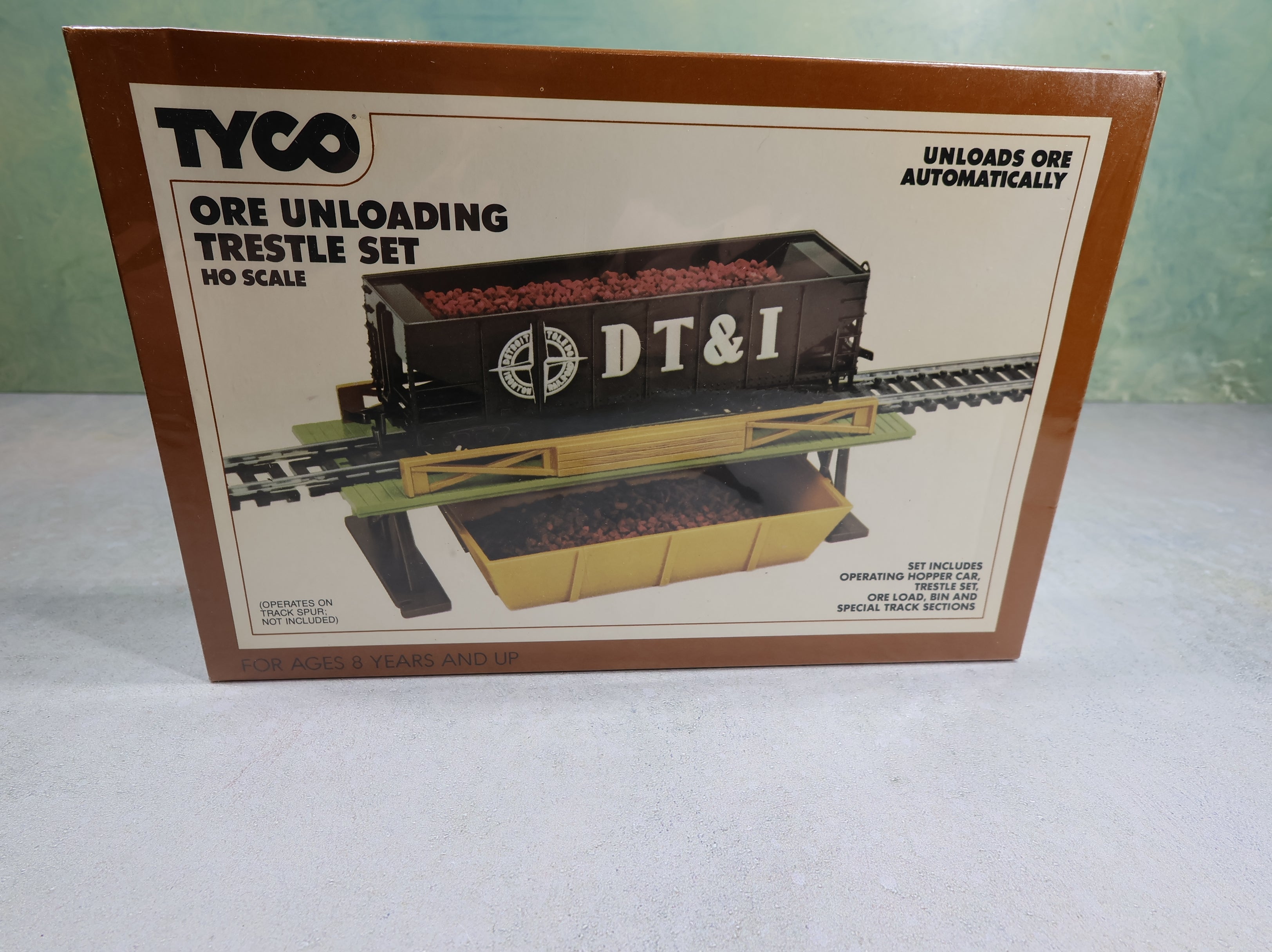 Tyco 868 HO Scale Ore Unloading Trestle Set Sealed