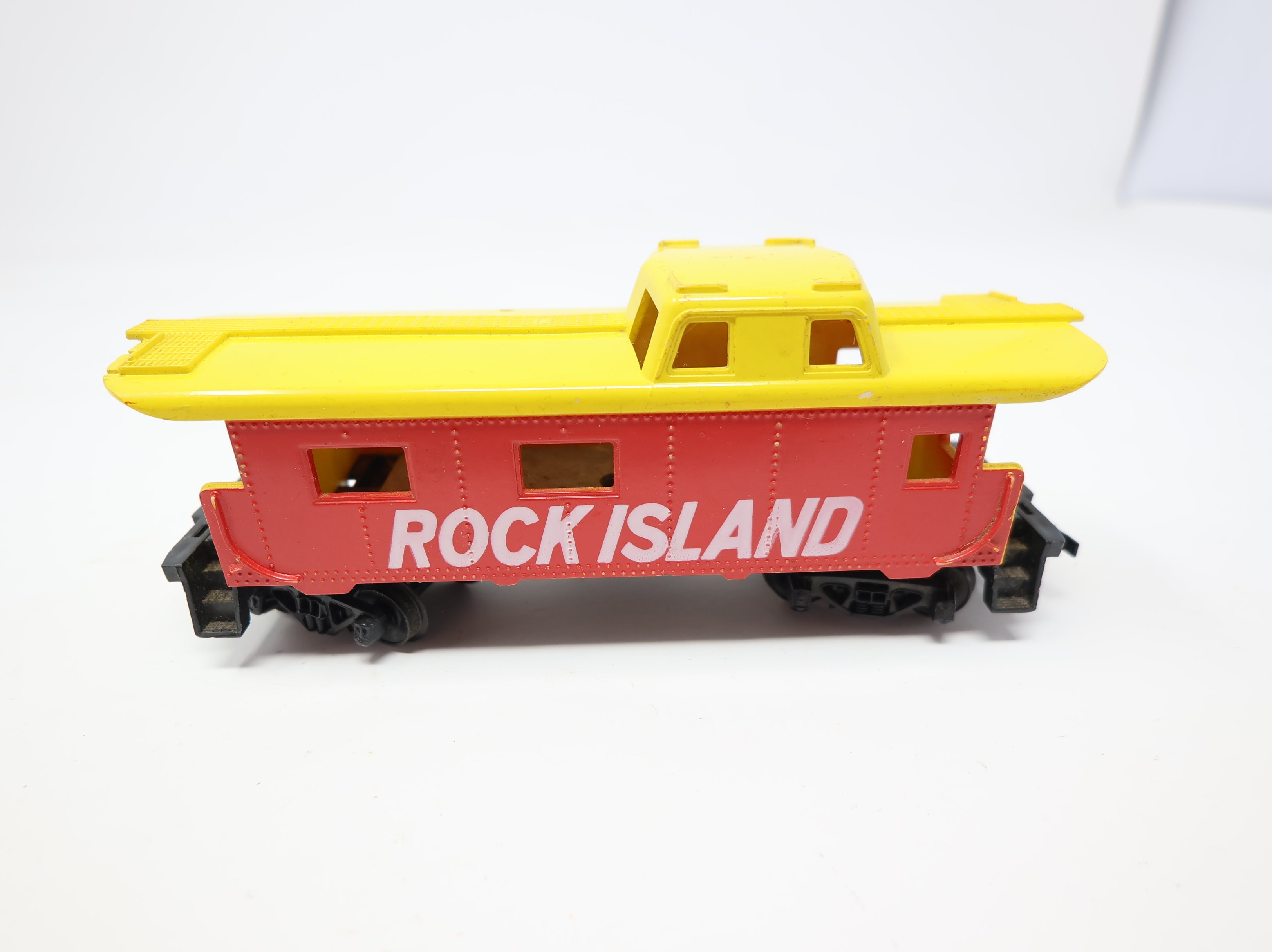 USED Tyco HO Scale Caboose Rock Island