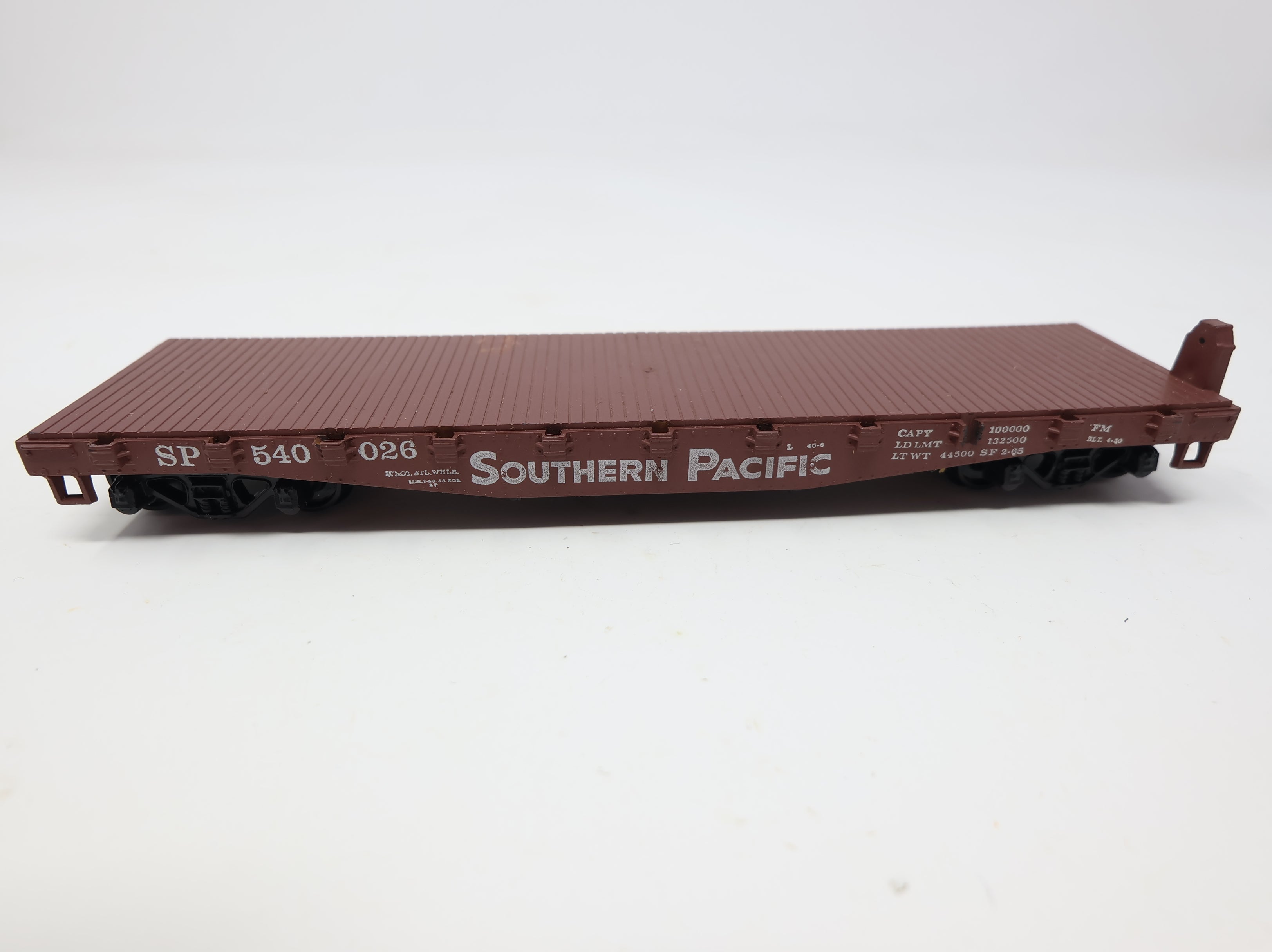 USED Athearn HO Scale 40' Flat Car Southern Pacific SP #540026