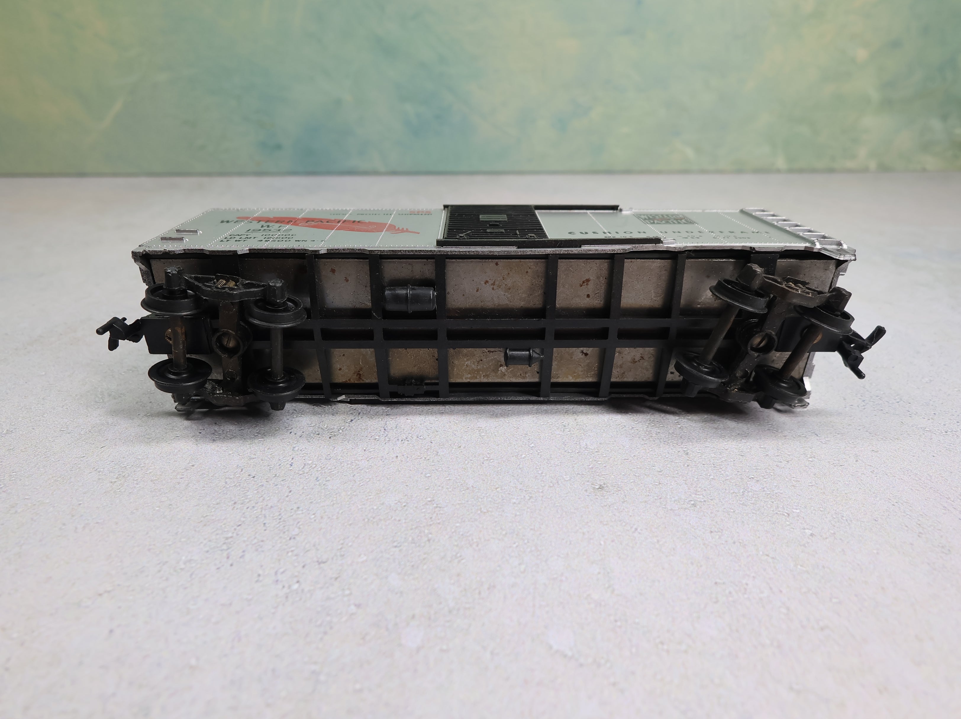 USED Athearn HO Scale 40' Steel Box Car Western Pacific WP #19532