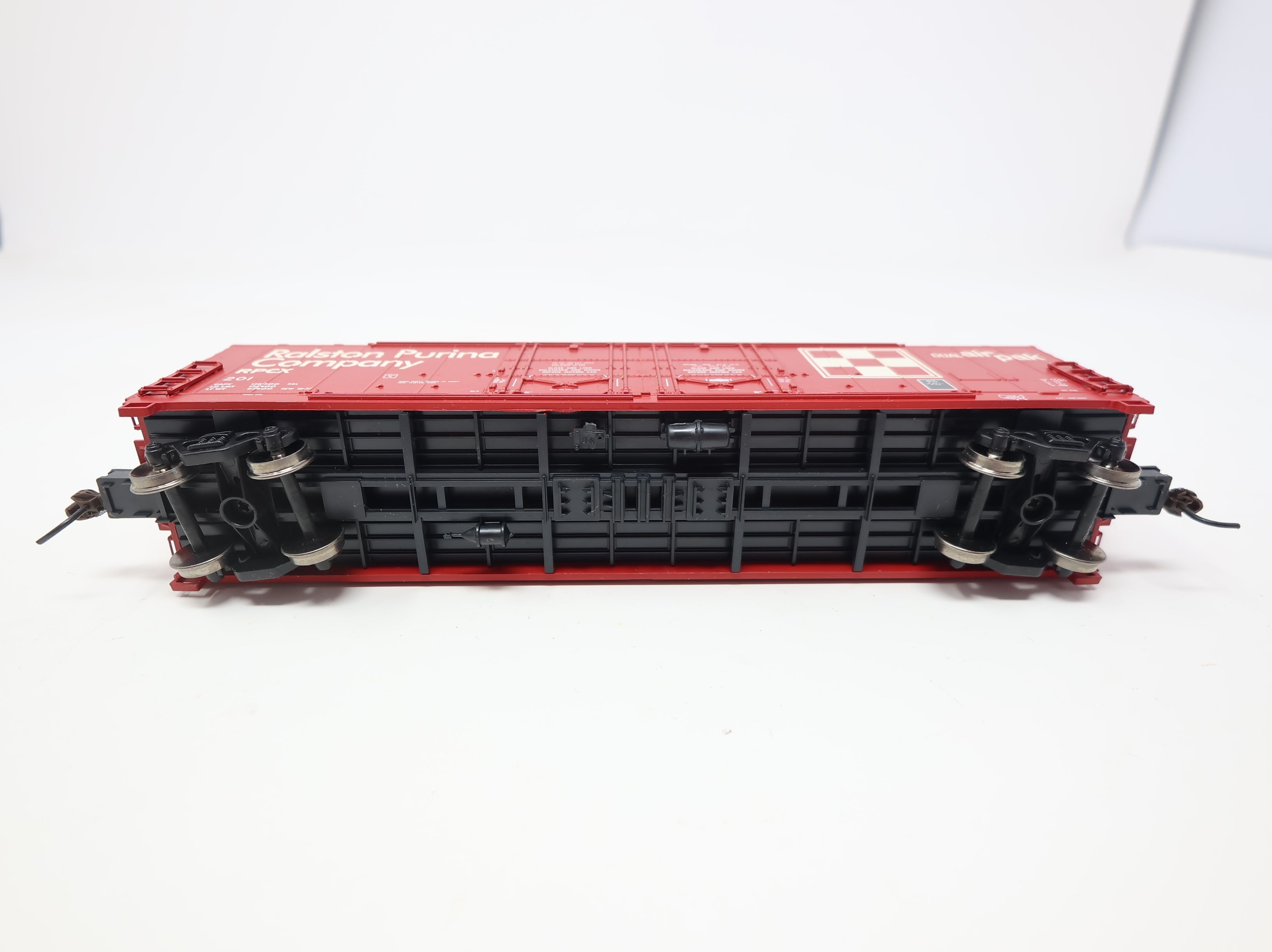 USED Athearn HO Scale 50' Double Door Box Car Ralston Purina RPCX #201