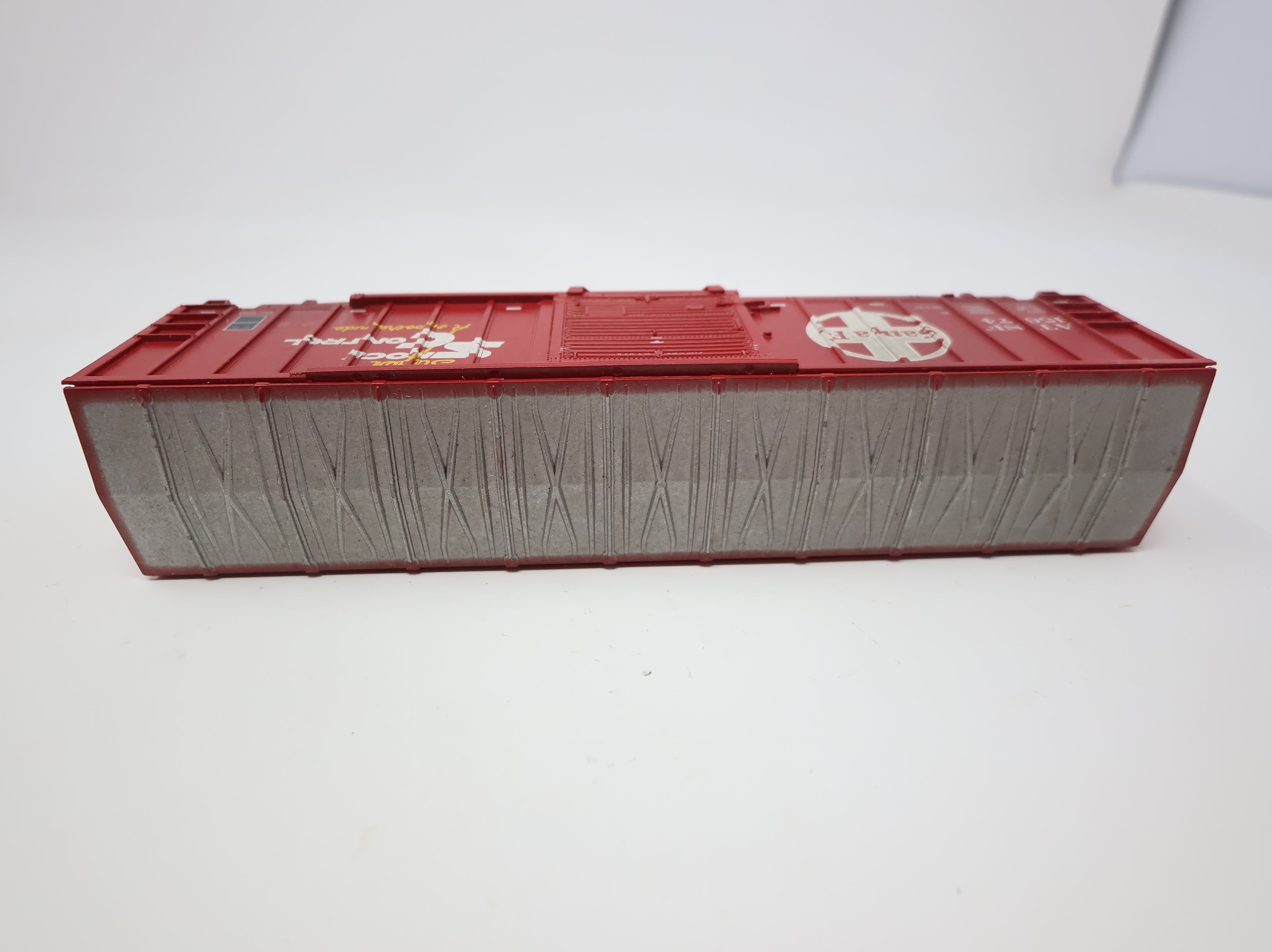 USED Athearn HO Scale 50' Box Car Santa Fe ATSF #15674 Weathered