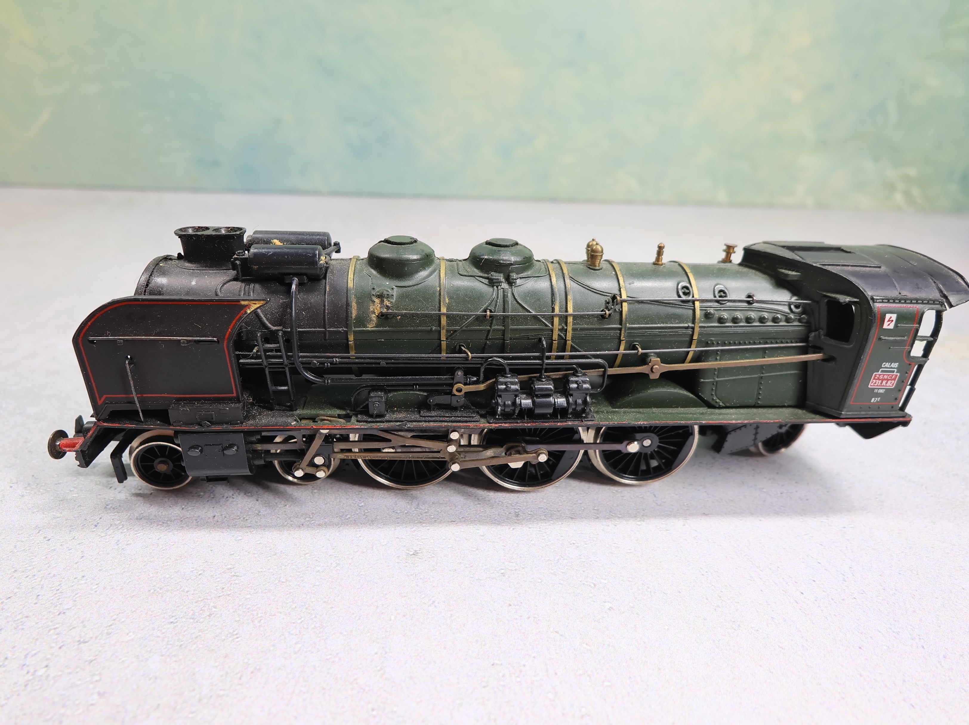 USED Jouef HO Scale 4-6-2 Steam Locomotive For Parts or Repair 231K