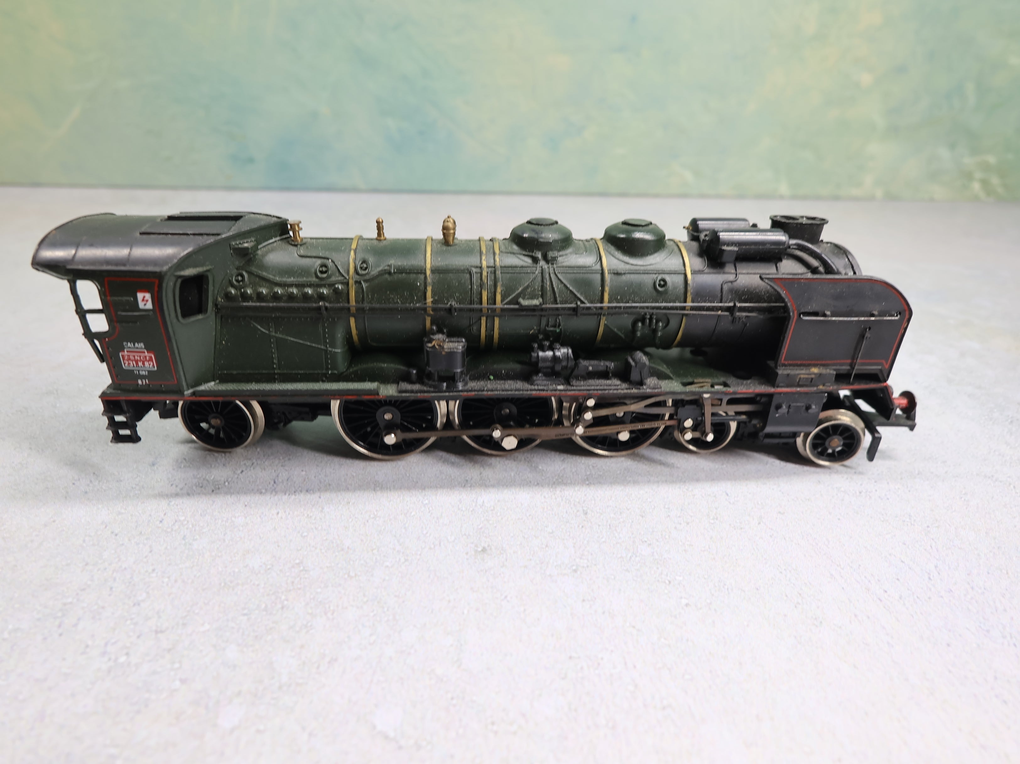 USED Jouef HO Scale 4-6-2 Steam Locomotive For Parts or Repair 231K