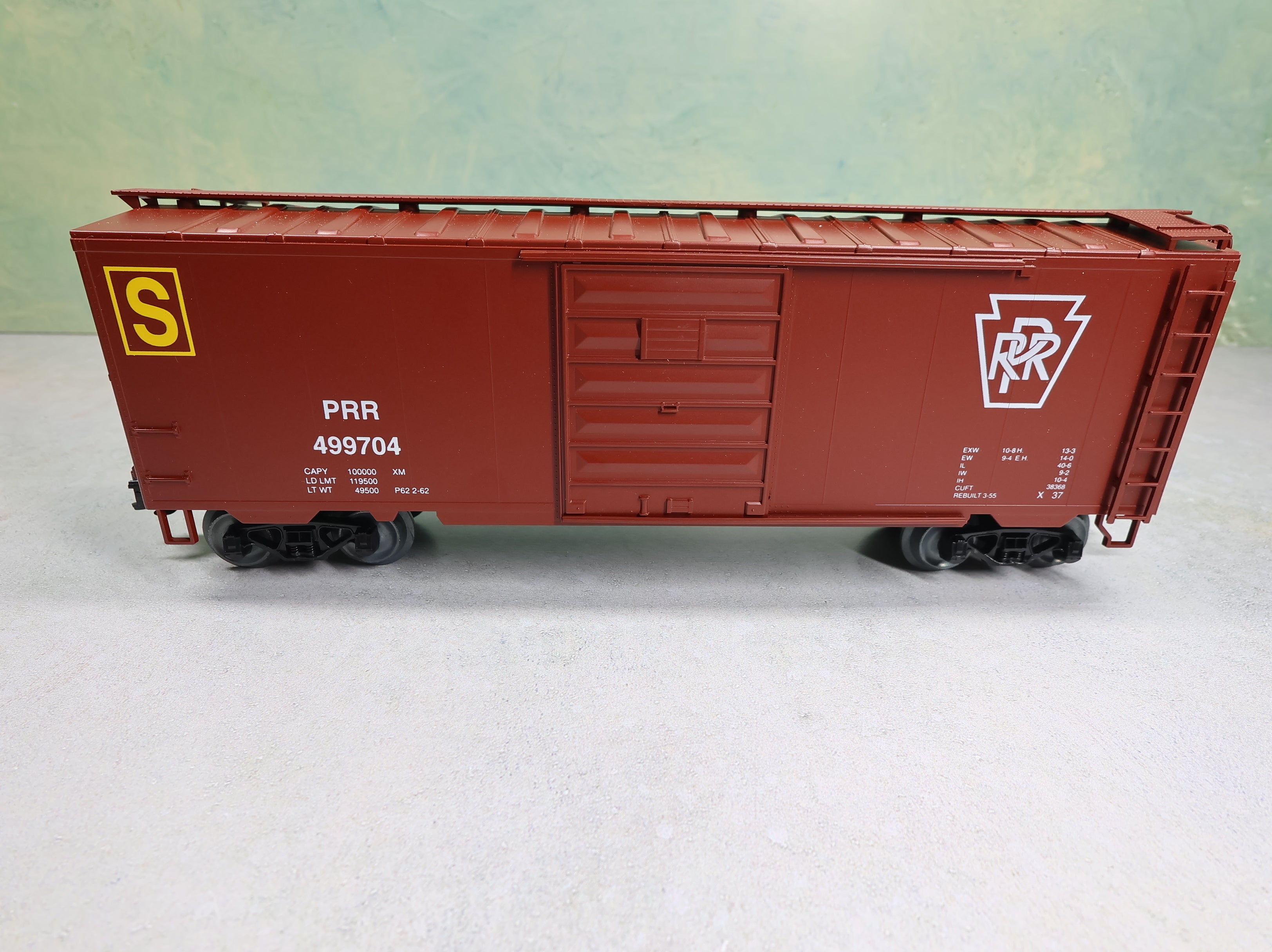 USED Weaver O 40' PS-1 Box Car Pennsylvania PRR #499704