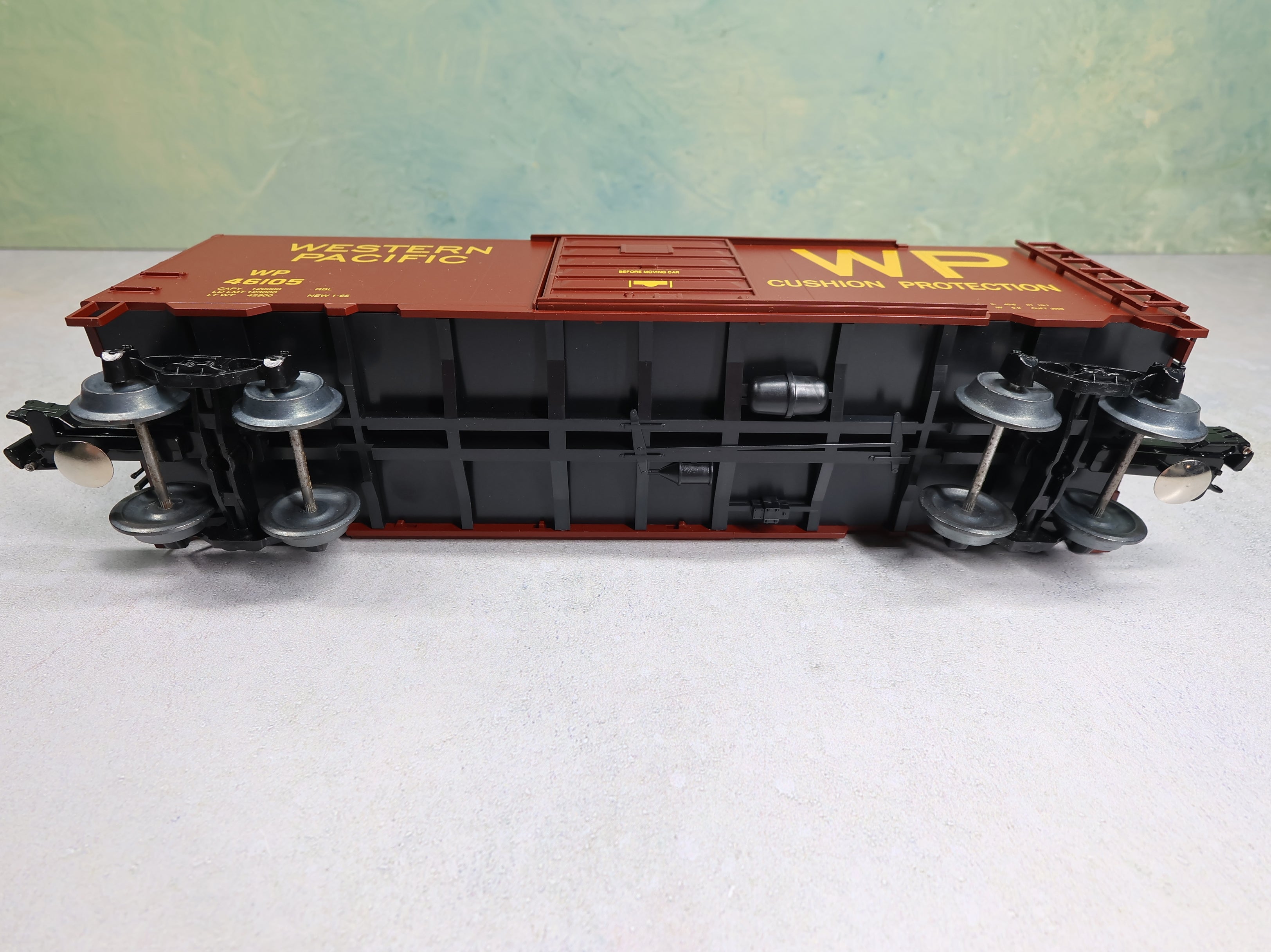 USED Weaver O 40' PS-1 Box Car Western Pacific WP #46105