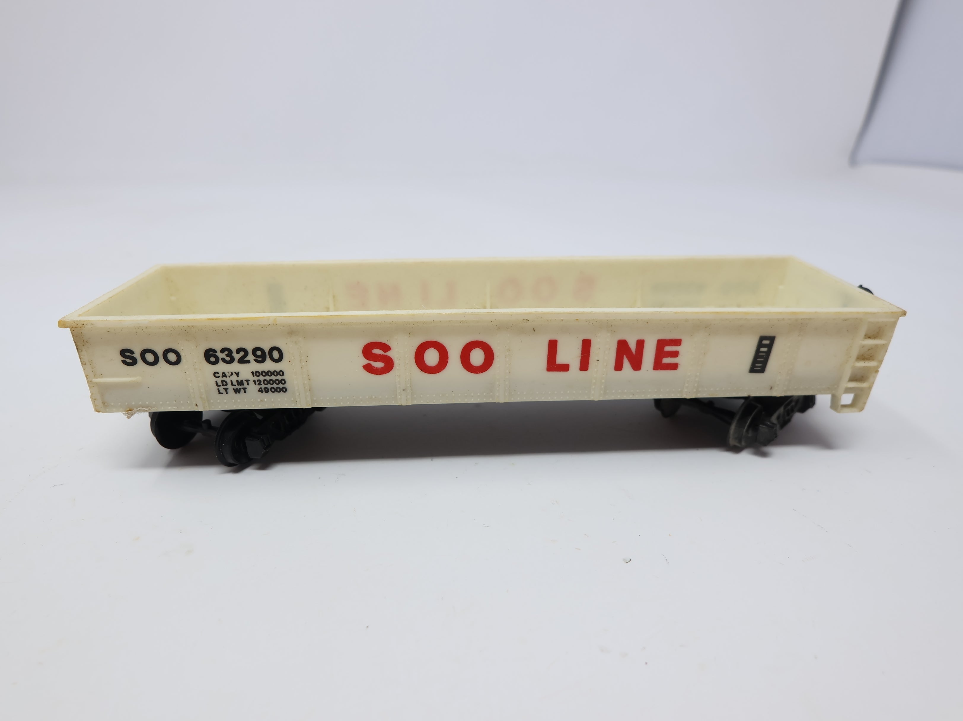 USED Bachmann HO Scale Gondola Soo Line SOO #63290