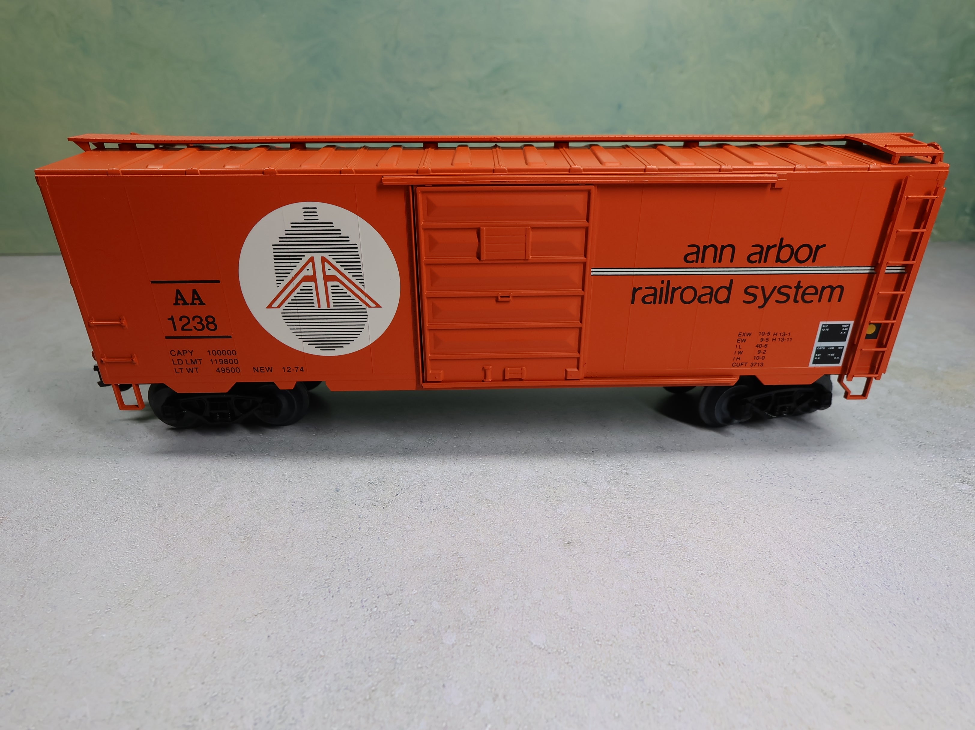 USED Weaver O 40' PS-1 Box Car Ann Arbor AA #1238