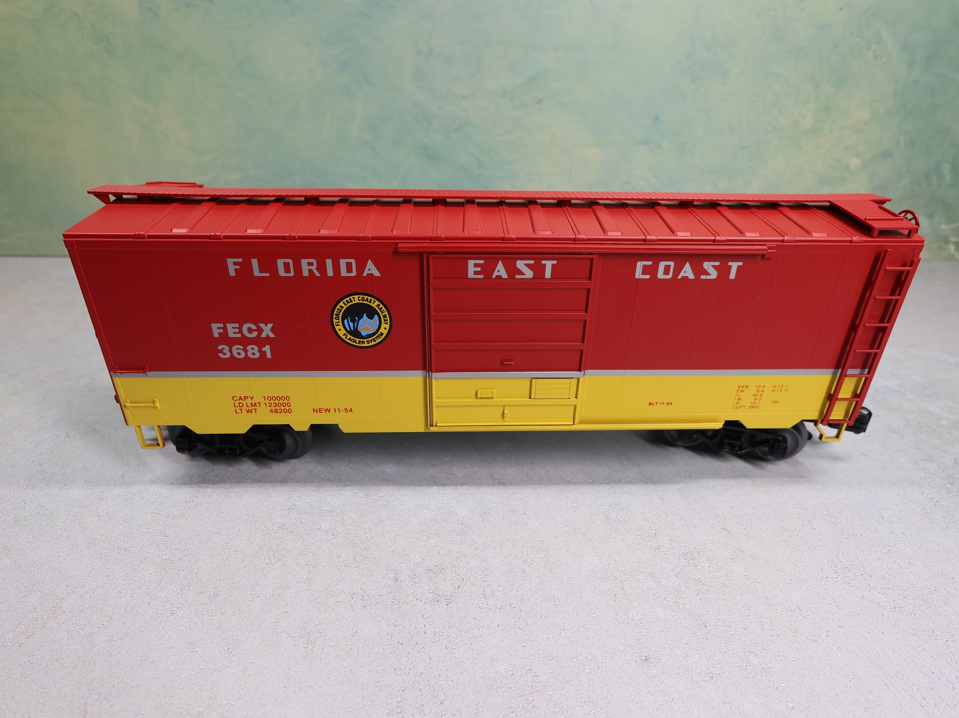 USED Weaver O 40' PS-1 Box Car Florida East Coast FECX #3681