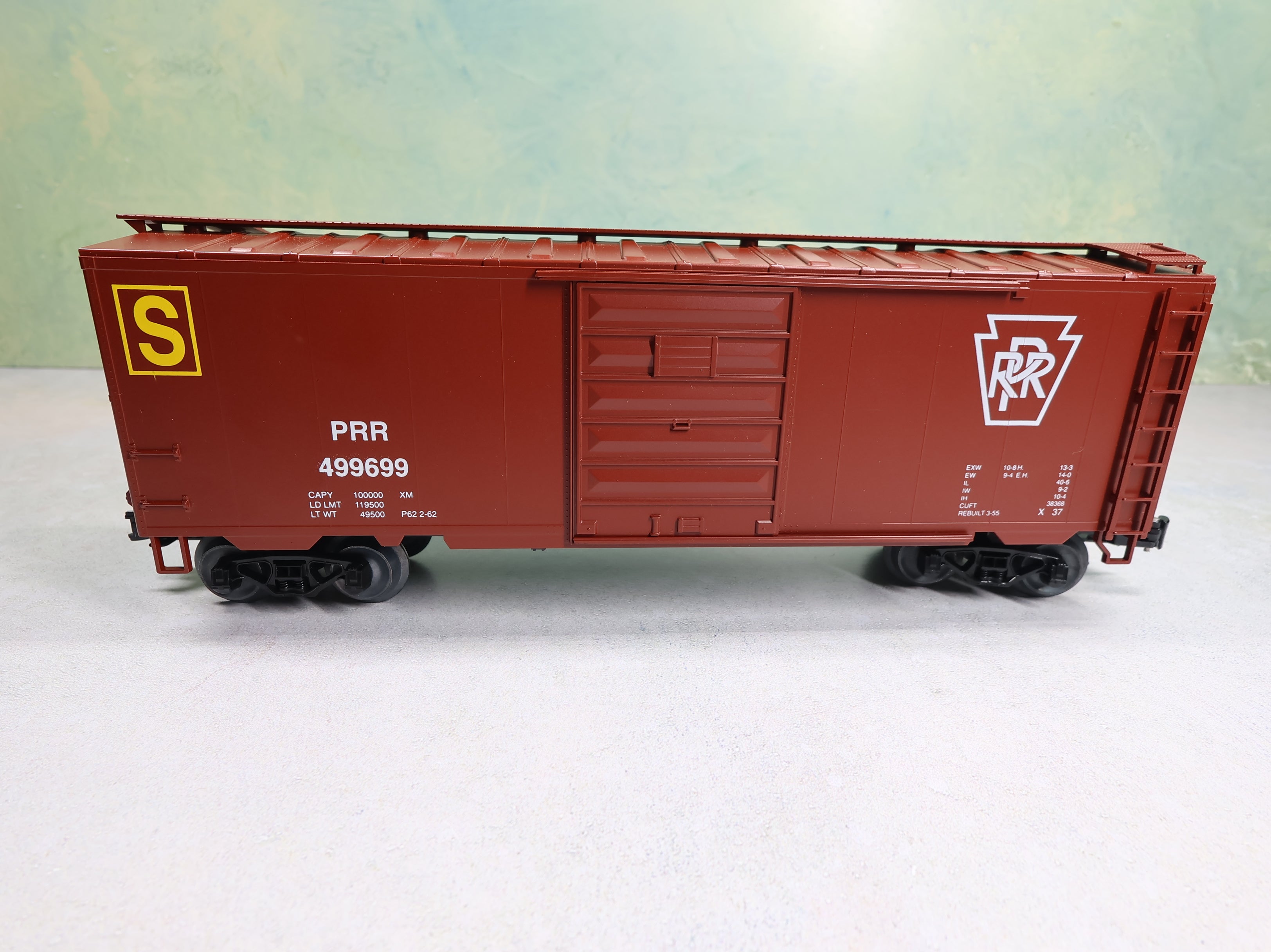 USED Weaver O 40' PS-1 Box Car Pennsylvania PRR #499699