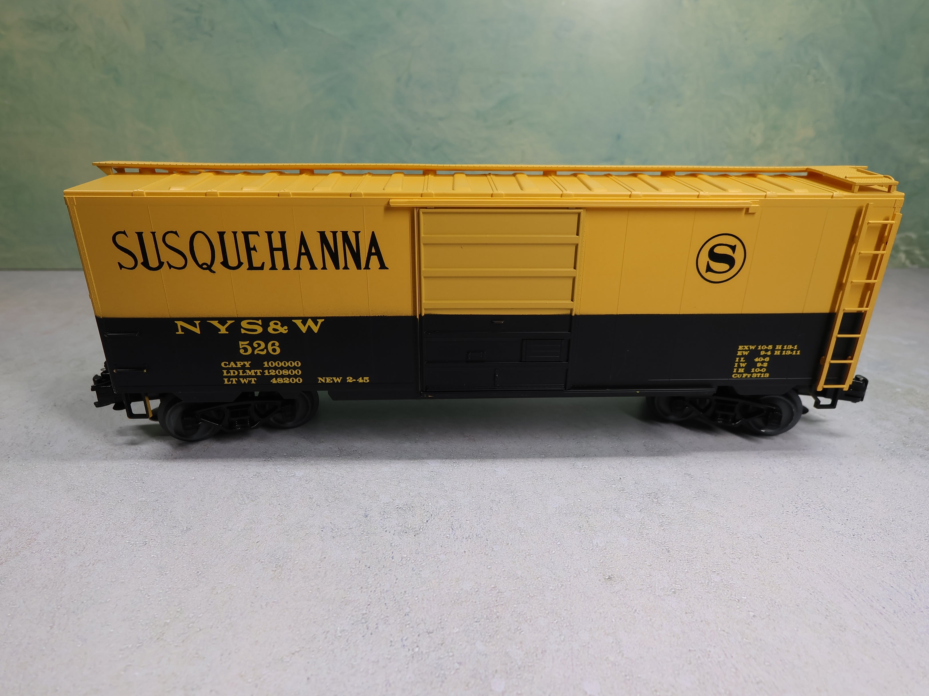 USED Weaver O 40' PS-1 Box Car New York Susquehanna & Western NYS&W #526