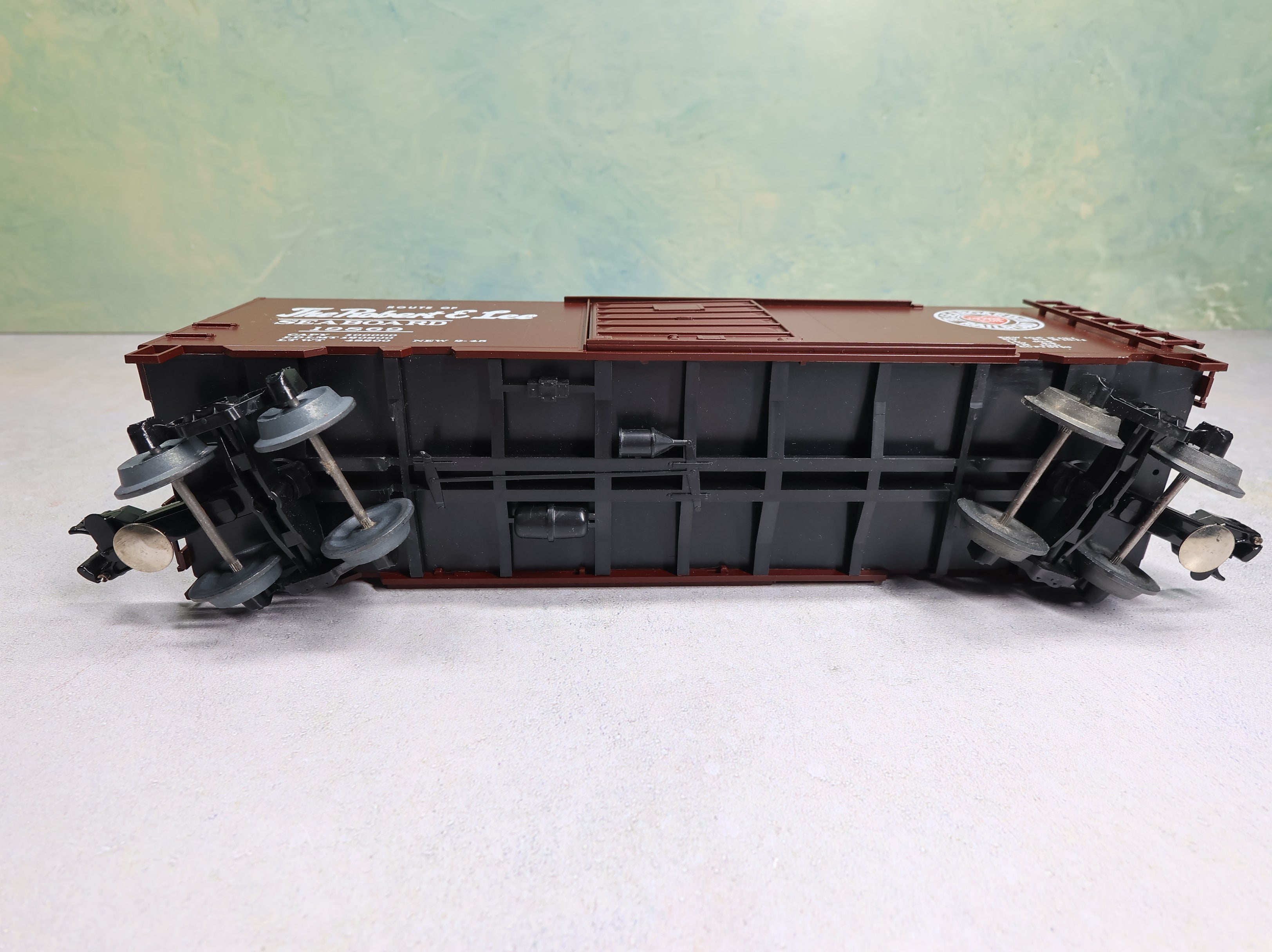 USED Weaver O 40' PS-1 Box Car Seaboard Air Line #19869 Robert E Lee