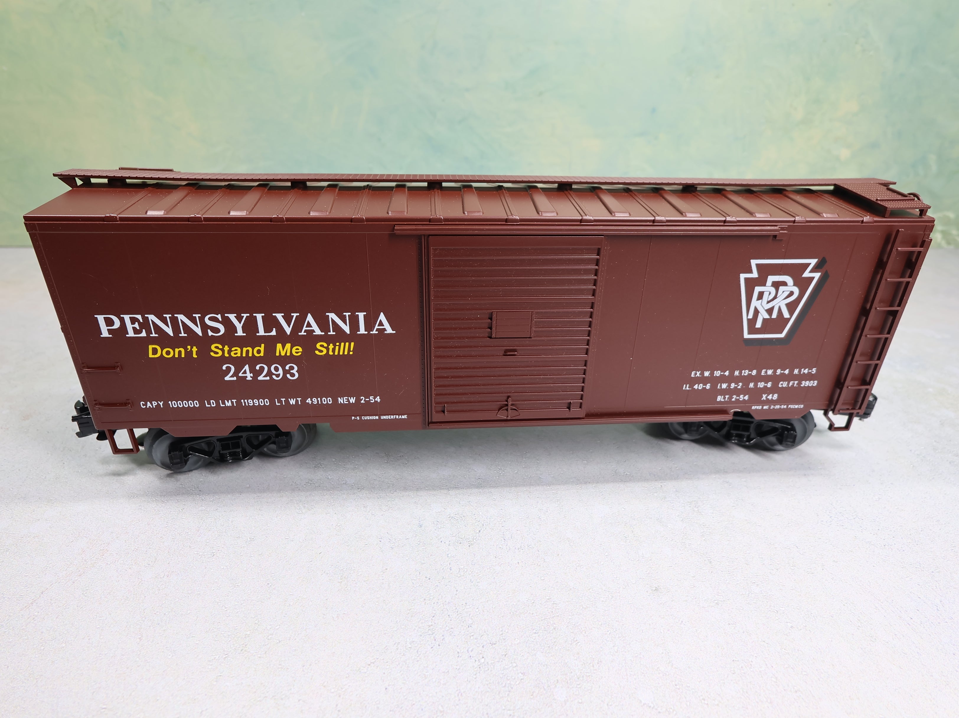 USED Weaver O 40' PS-1 Box Car Pennsylvania #24293