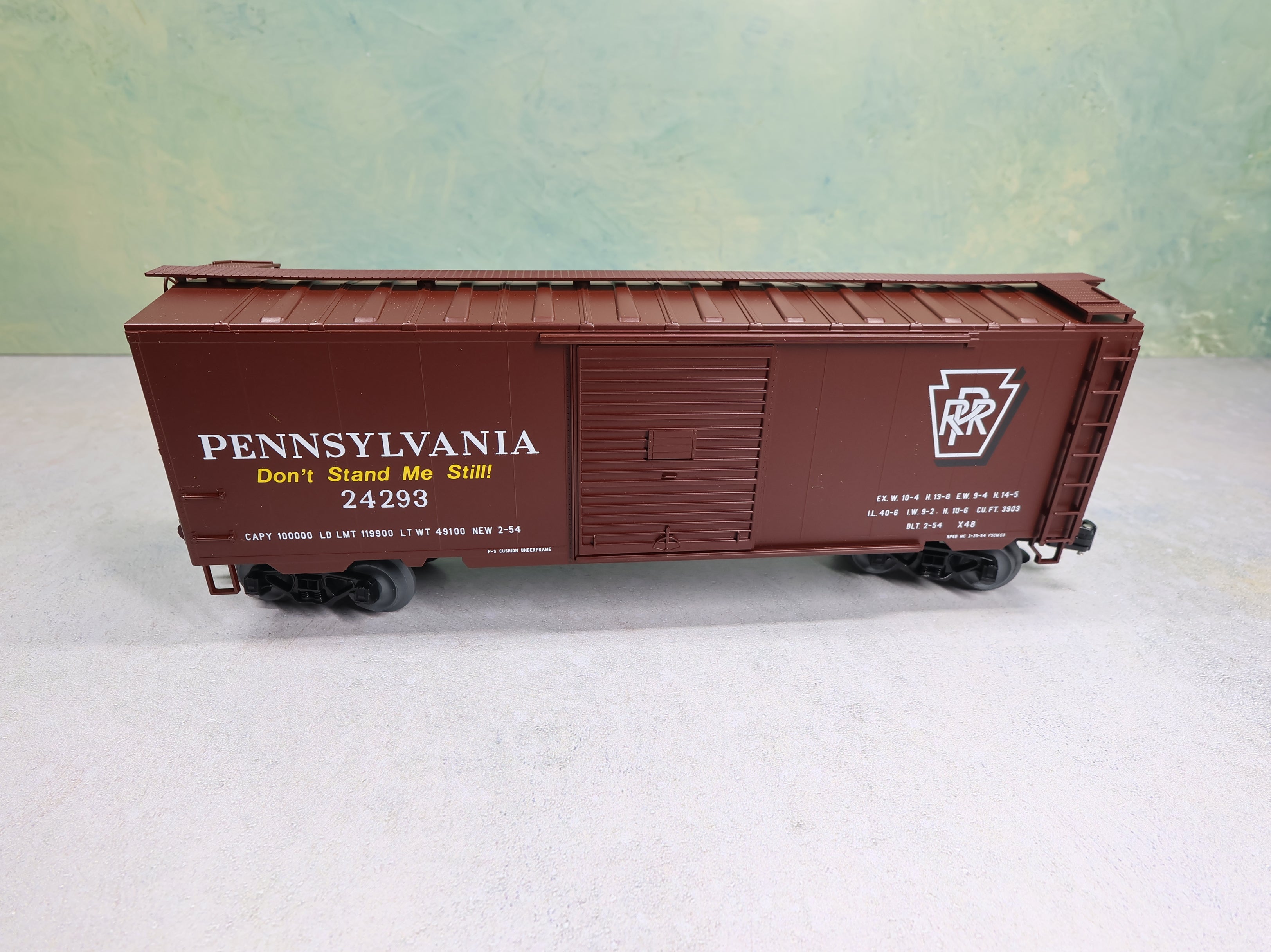 USED Weaver O 40' PS-1 Box Car Pennsylvania #24293