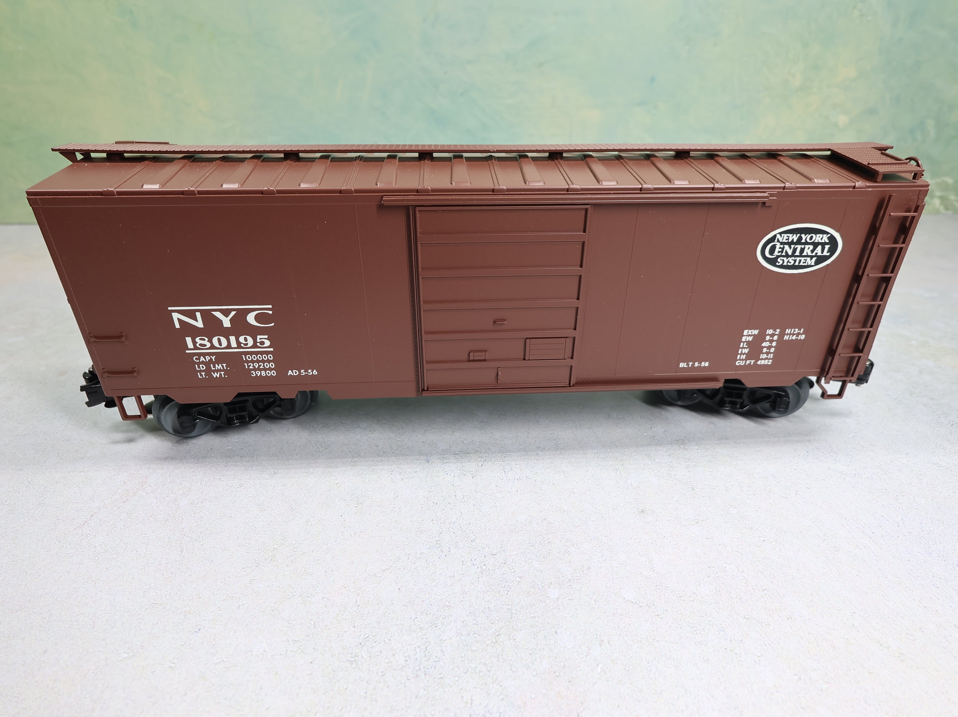 USED Weaver O 40' PS-1 Box Car New York Central NYC #180195