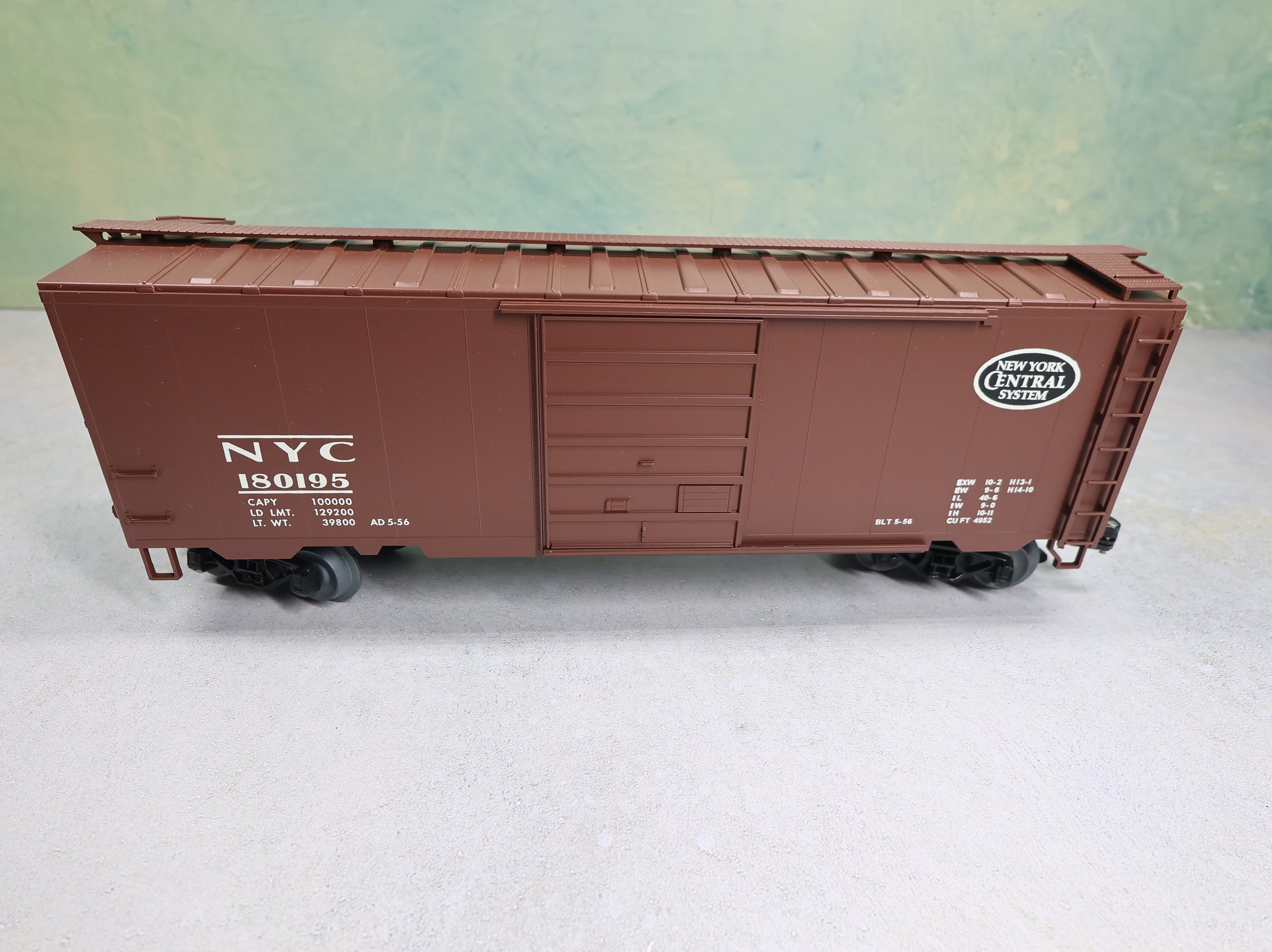 USED Weaver O 40' PS-1 Box Car New York Central NYC #180195