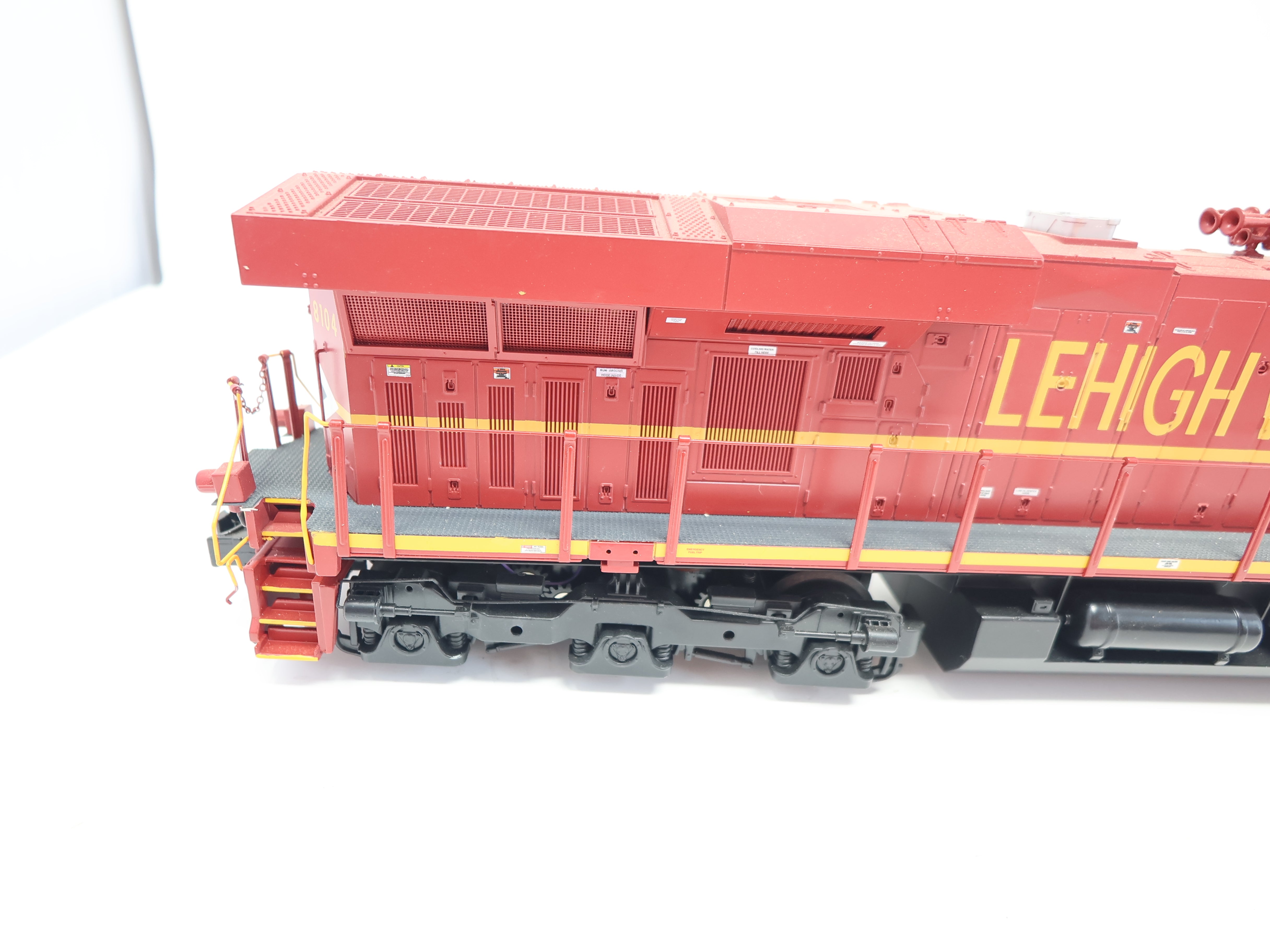USED MTH Premier 20-20279-1 O, ES44AC NS Heritage Diesel Locomotive, Lehigh Valley #8104 (Proto-Sound 3.0)