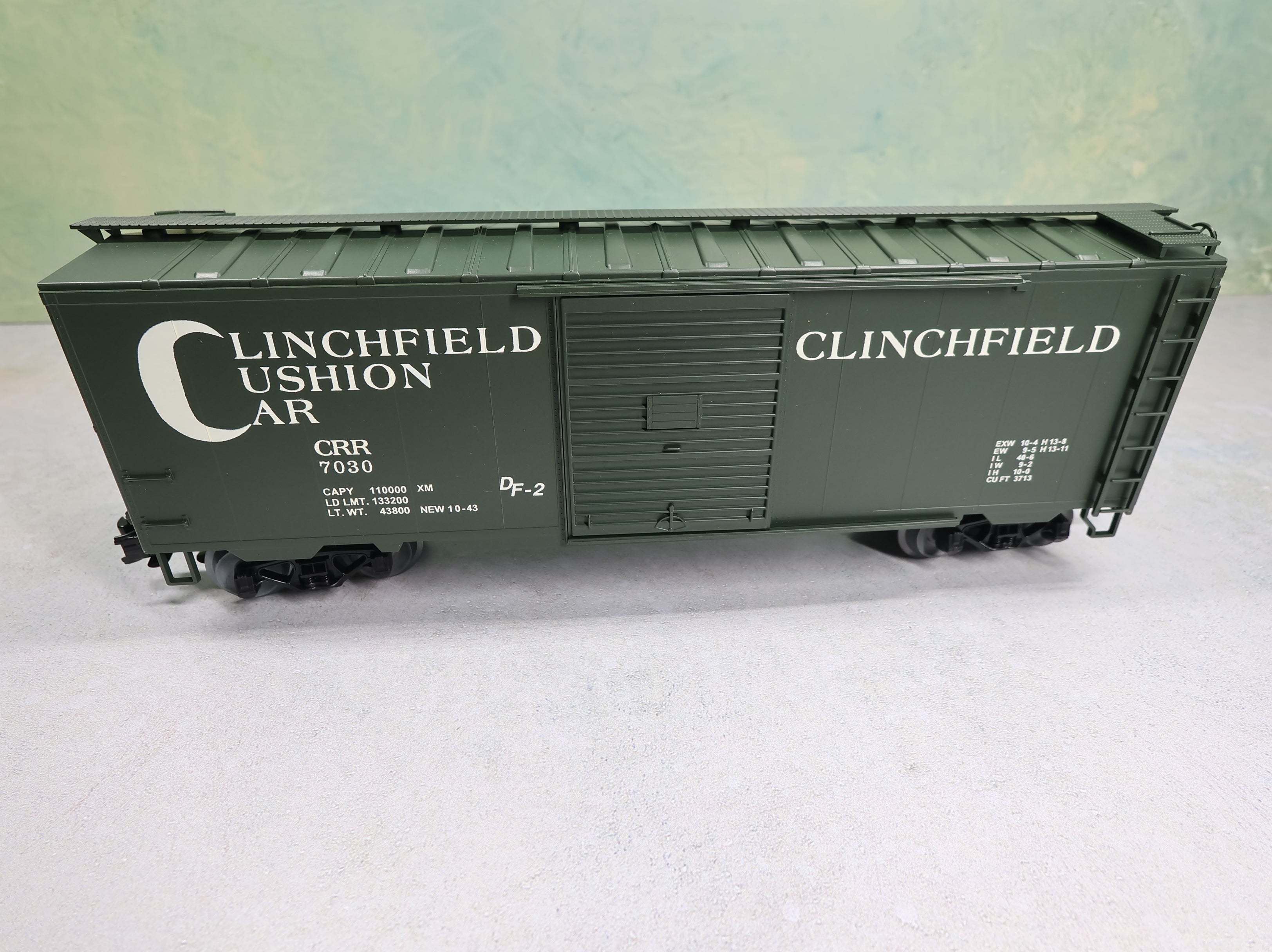 USED Weaver O 40' PS-1 Box Car Clinchfield CRR #7030