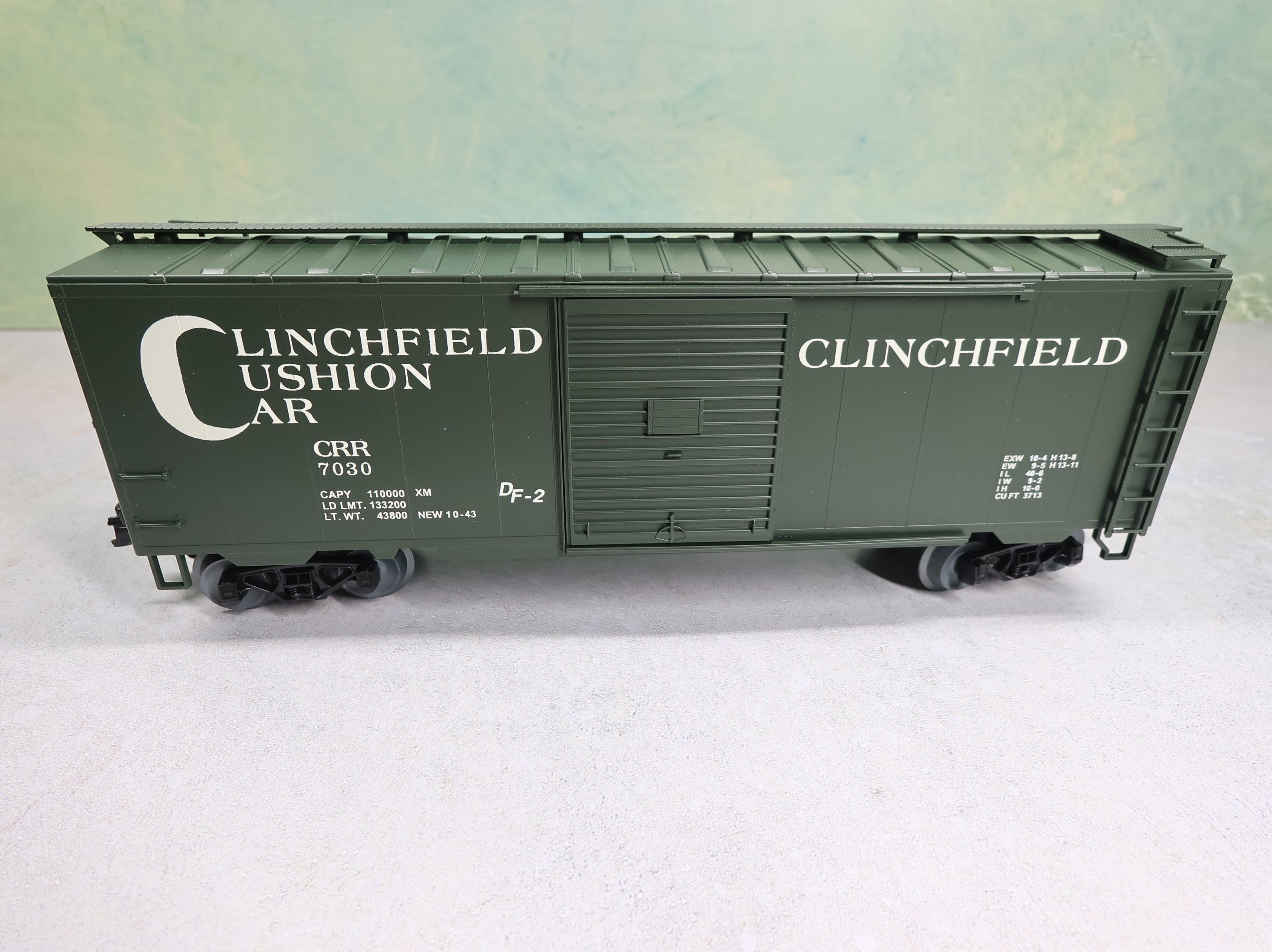 USED Weaver O 40' PS-1 Box Car Clinchfield CRR #7030