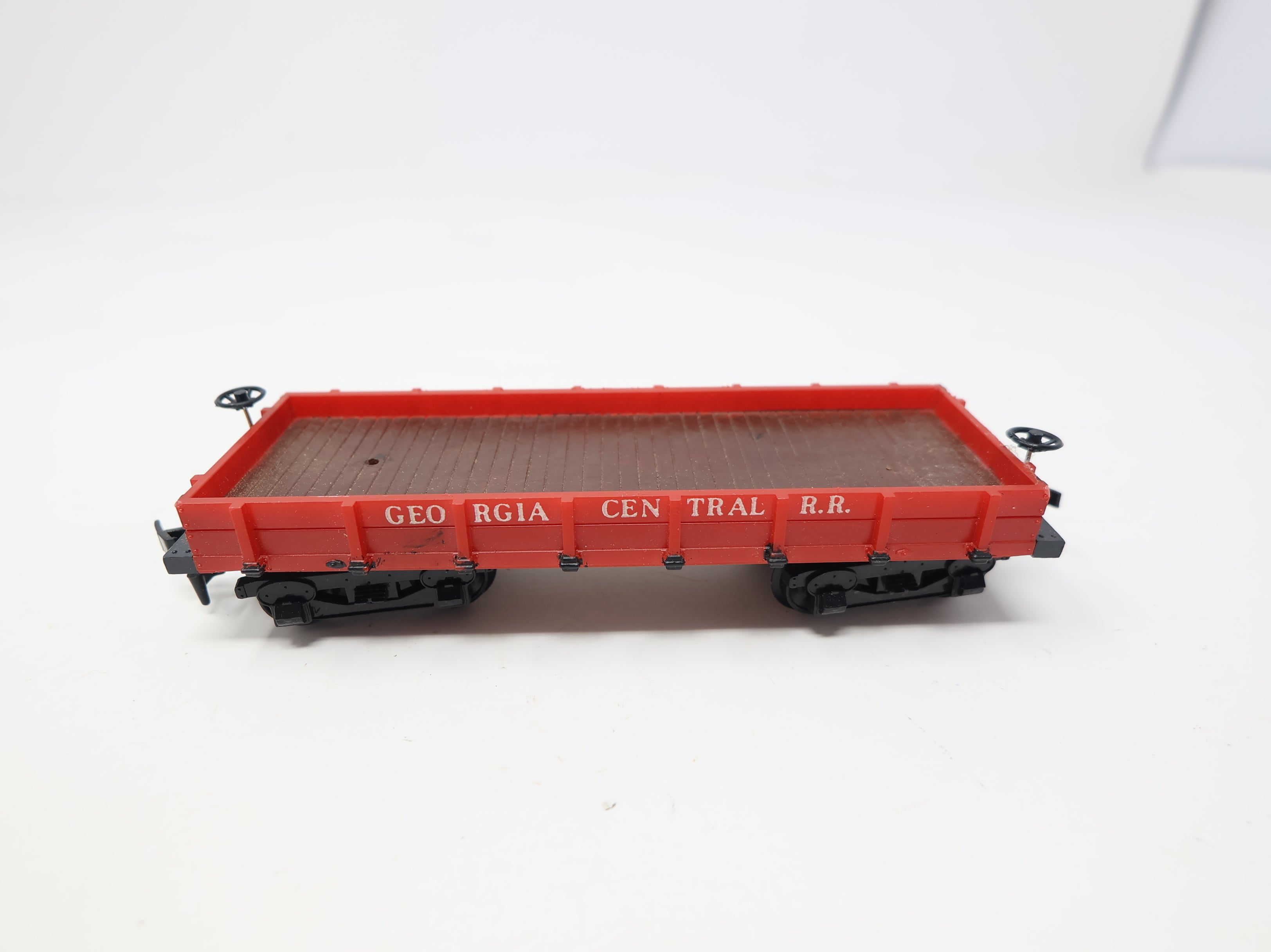 USED Mantua HO Scale Old Time Flat Car Georgia Central