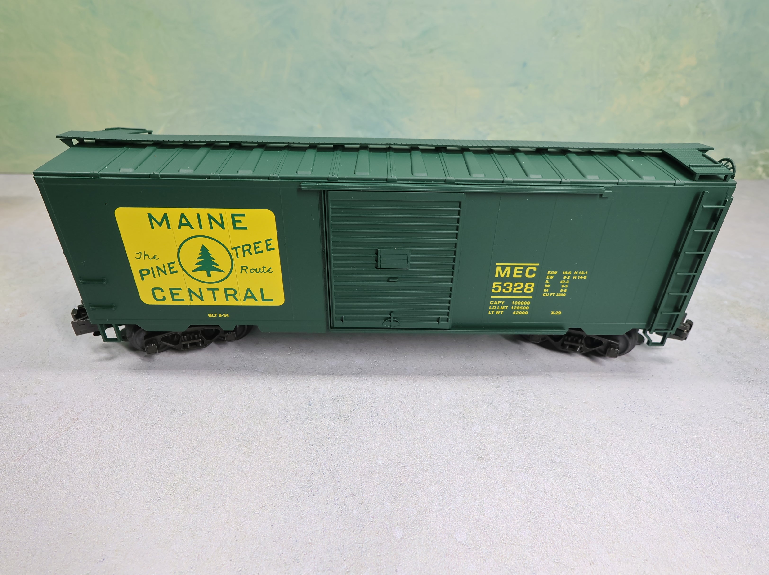 USED Weaver O 40' PS-1 Box Car Maine Central MEC #5328