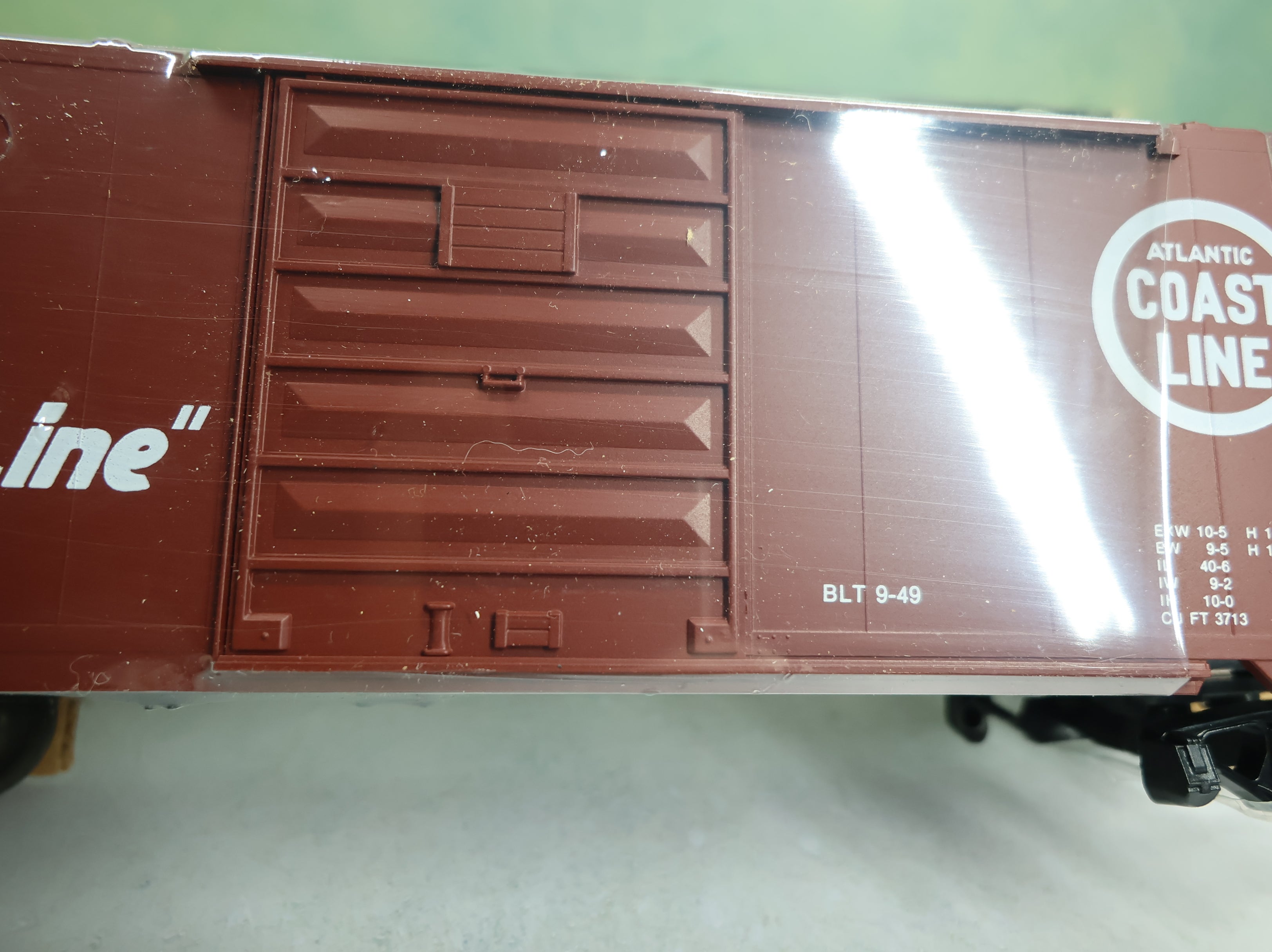 USED Weaver O 40' PS-1 Box Car Atlantic Coast Line ACL #36582 P&D Hobby Sealed