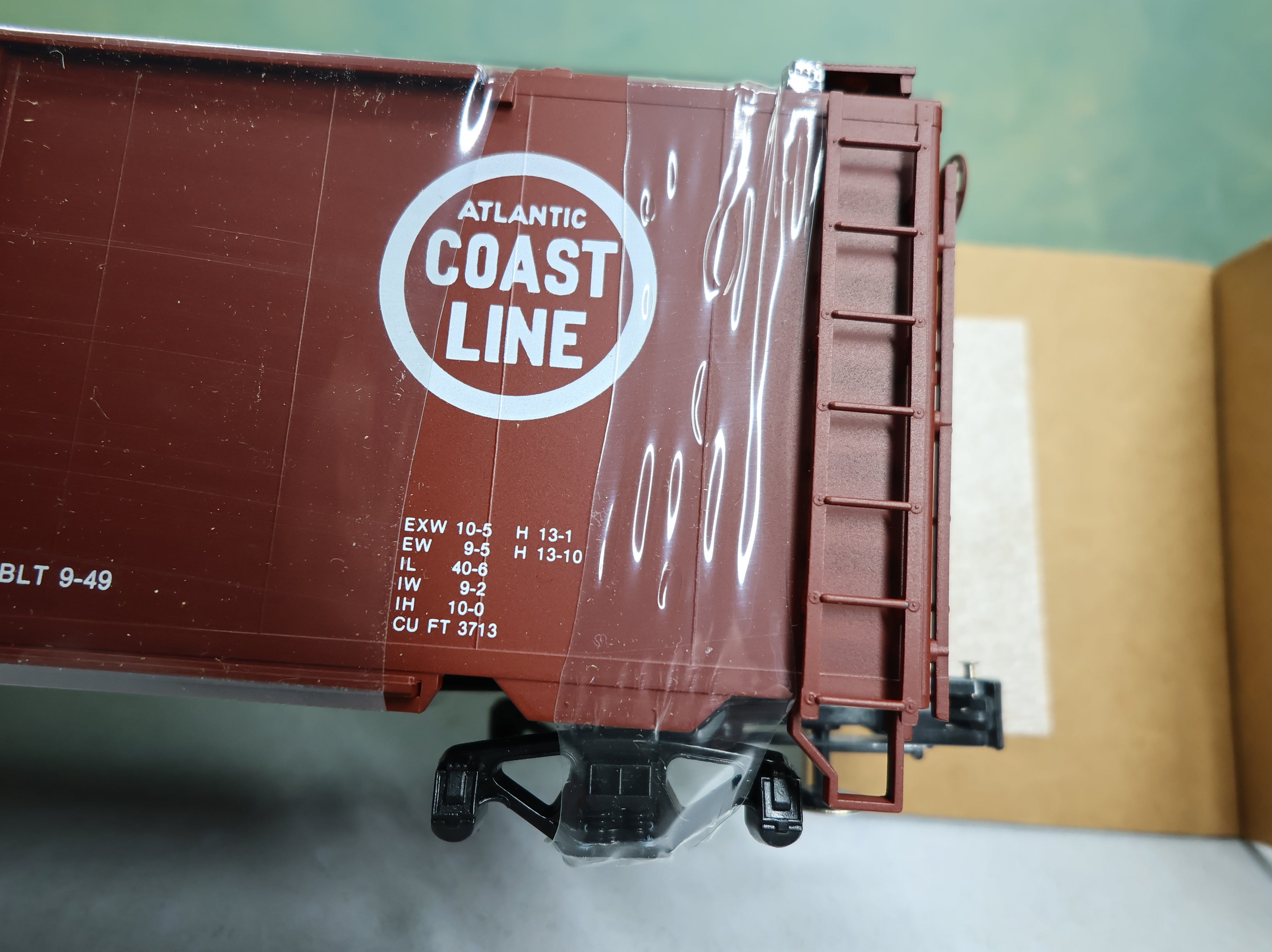 USED Weaver O 40' PS-1 Box Car Atlantic Coast Line ACL #36582 P&D Hobby Sealed