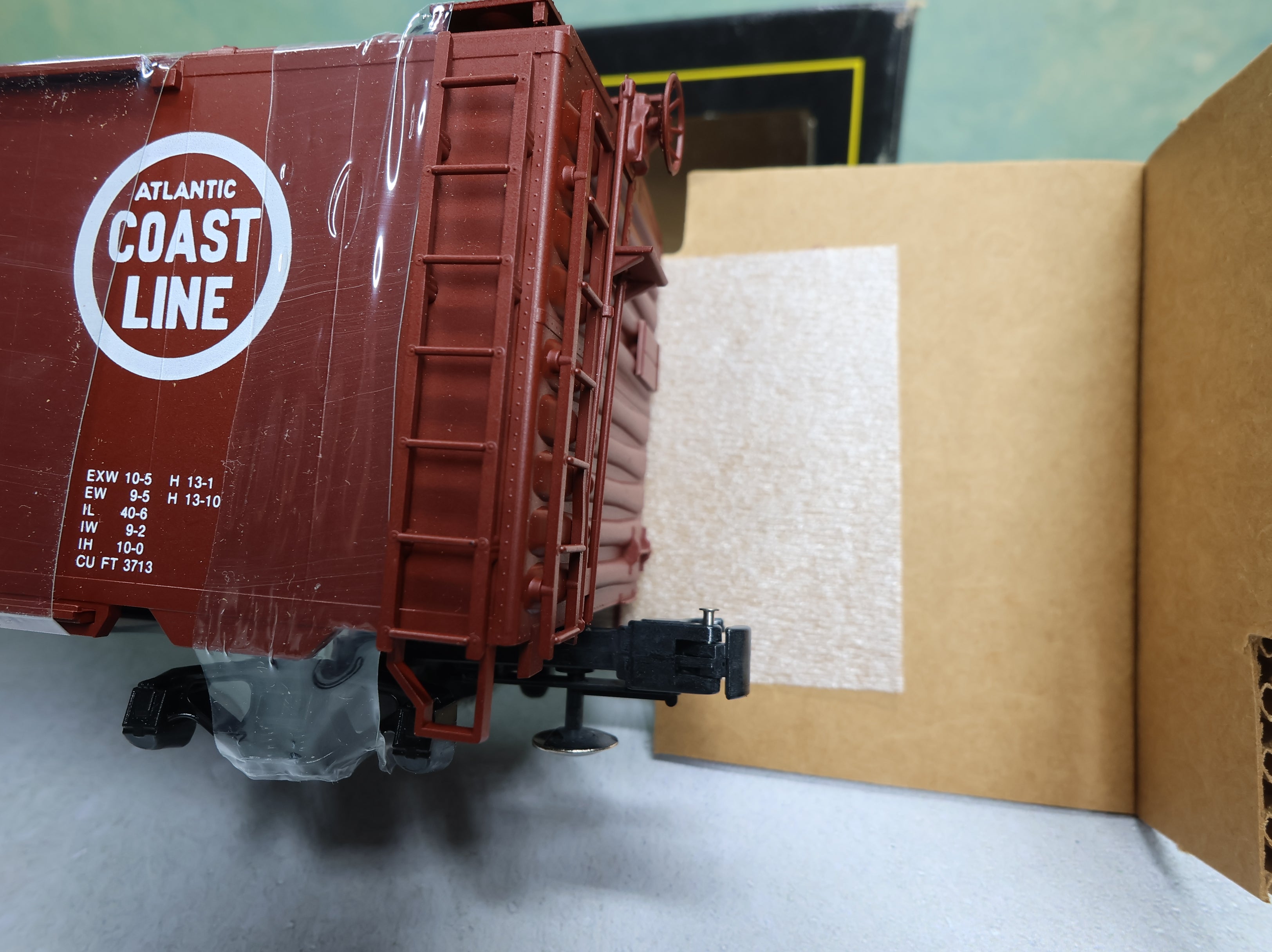 USED Weaver O 40' PS-1 Box Car Atlantic Coast Line ACL #36582 P&D Hobby Sealed