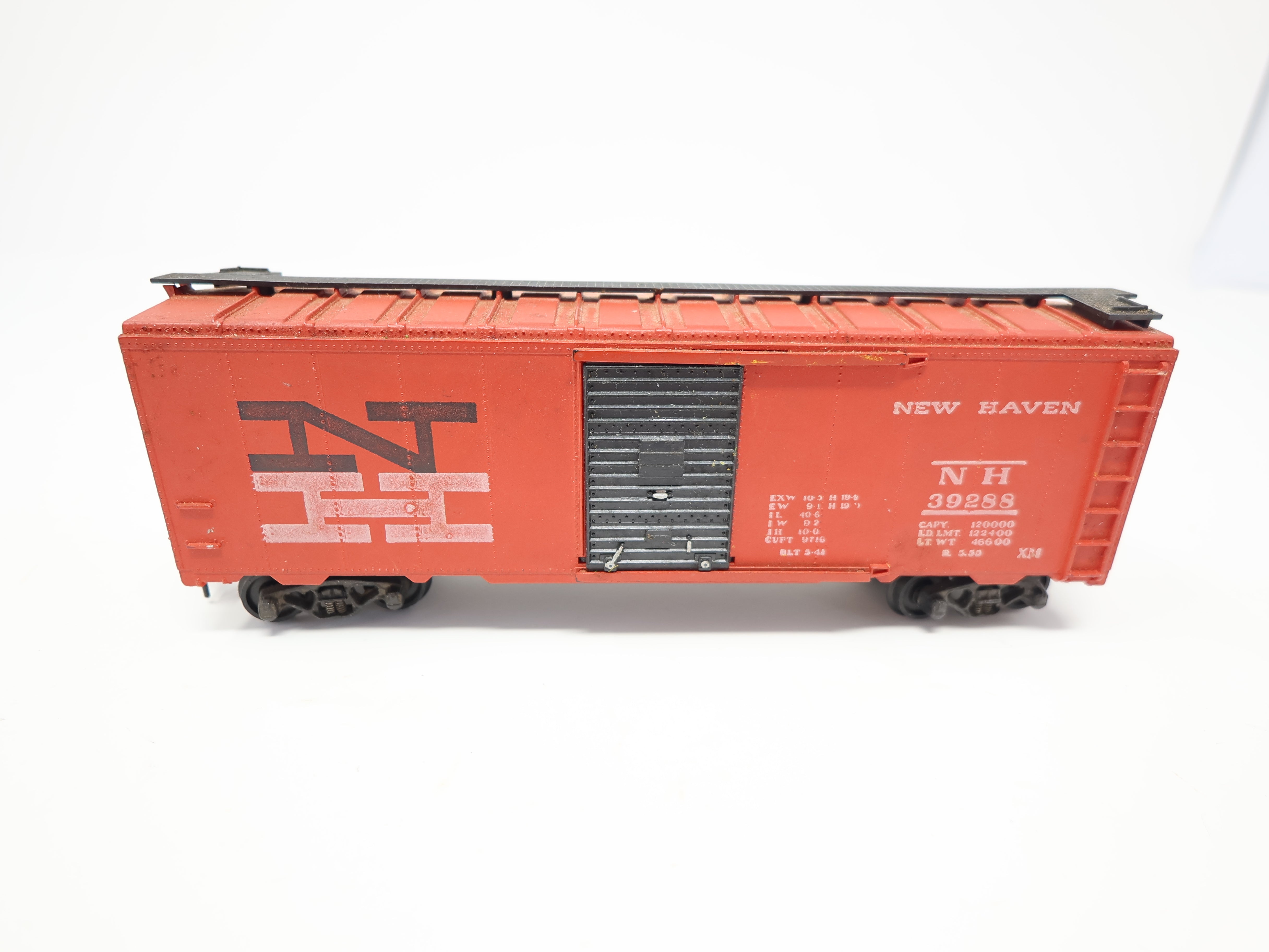 USED Athearn HO Scale, 40' Stock Car, New Haven NH #39288